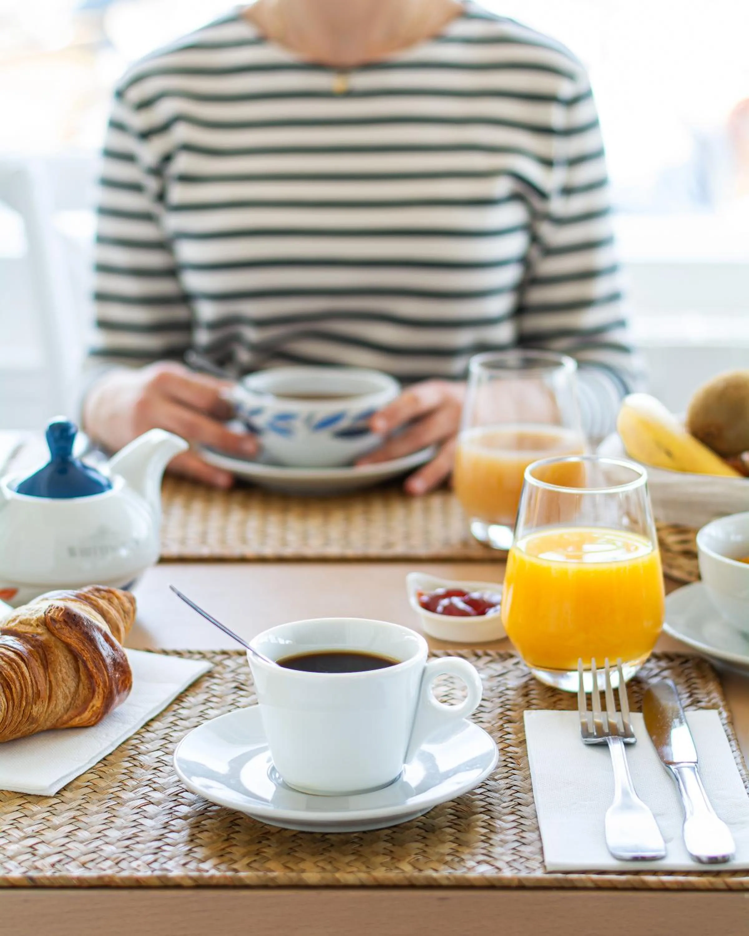 Breakfast in Hôtel De La Plage