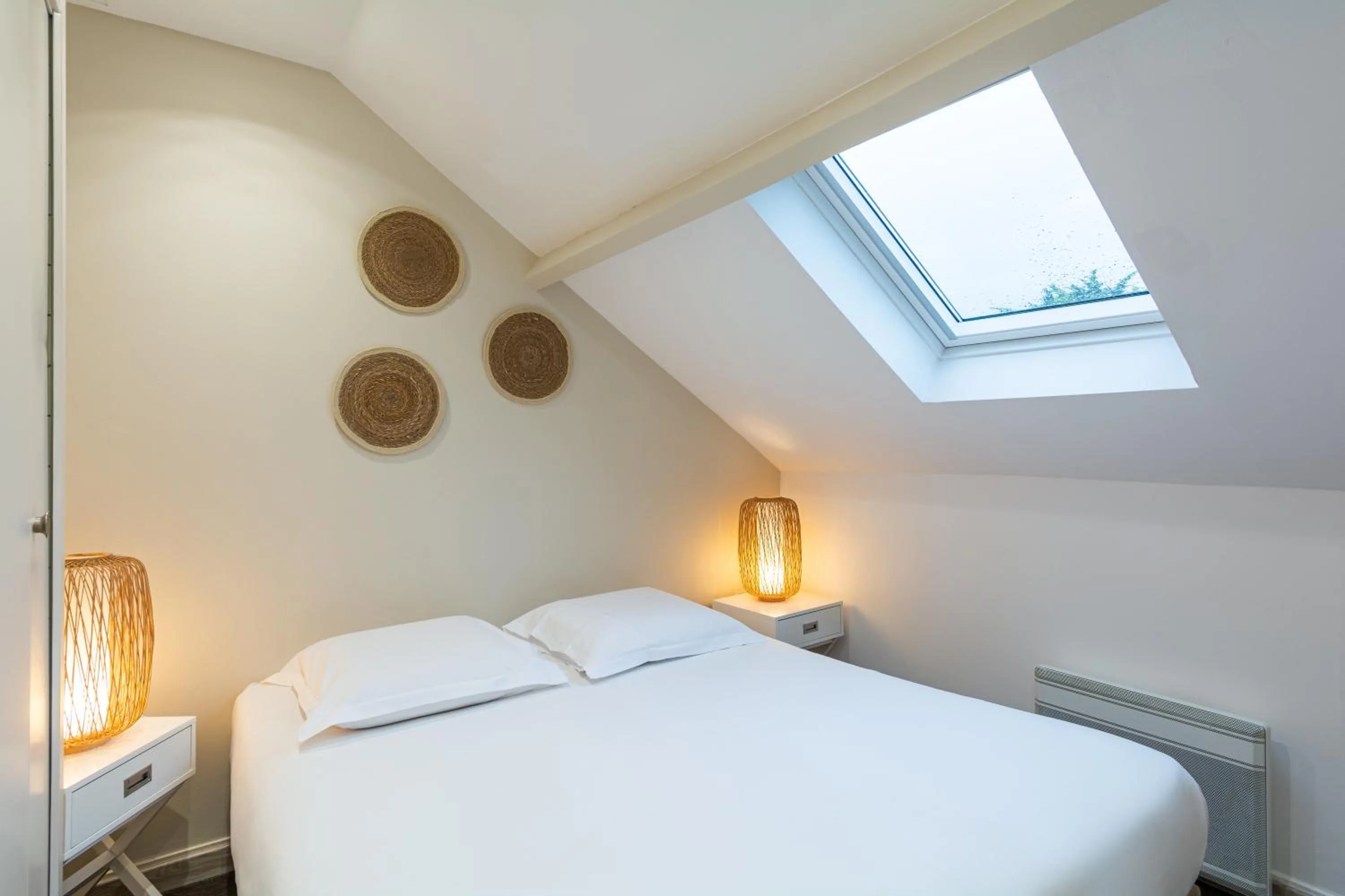 Bed in Hôtel De La Plage