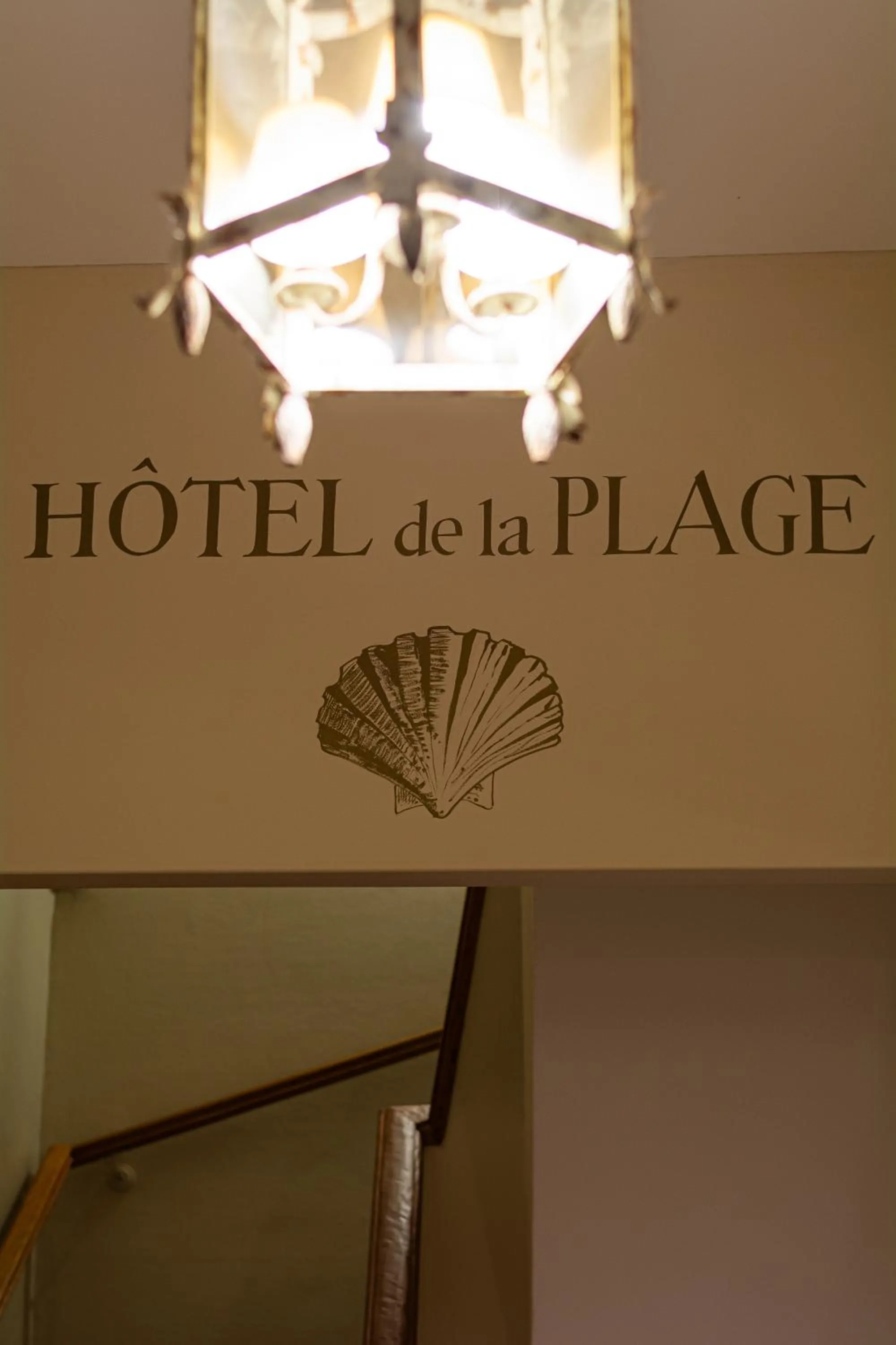 Property logo or sign in Hôtel De La Plage
