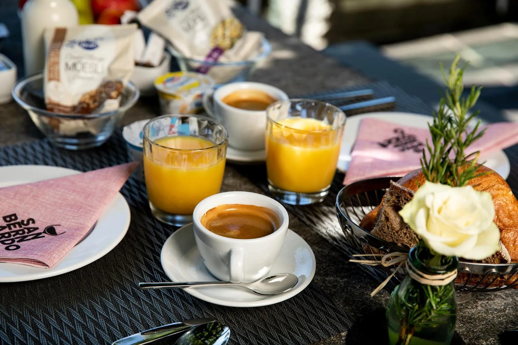 Breakfast in Hotel San Bernardo