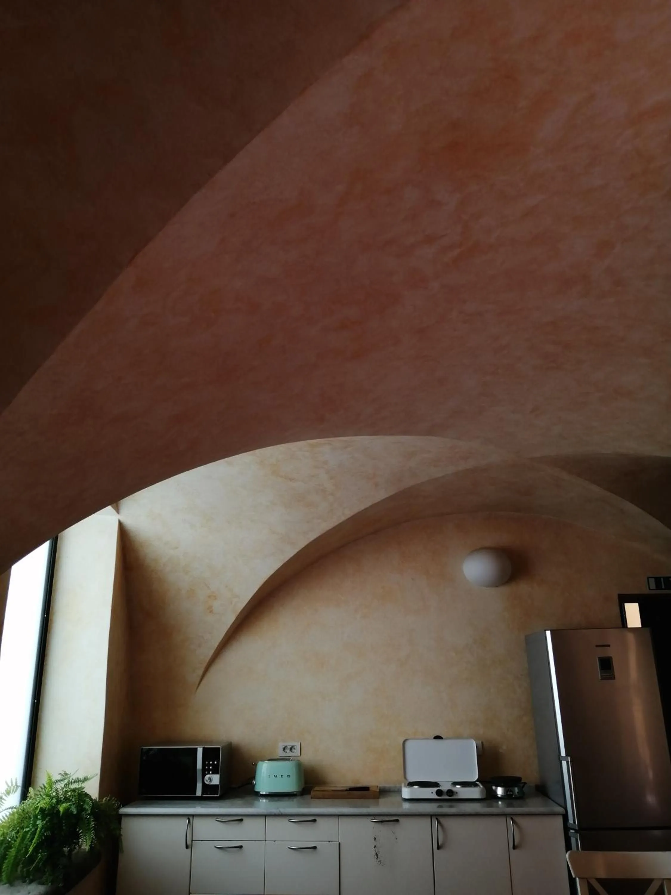 Communal kitchen in Al Canto B&B