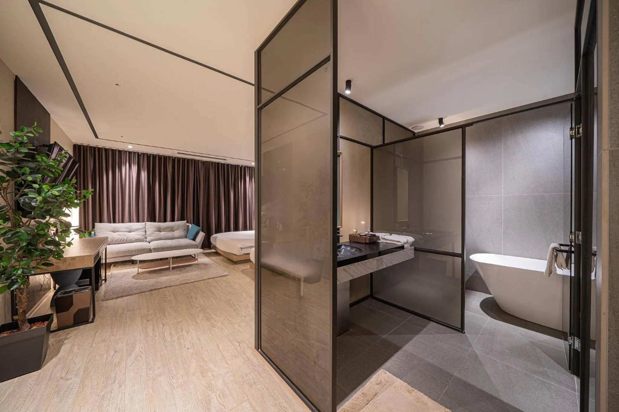 Bed in Daegu Eastern Hotel Lions Park