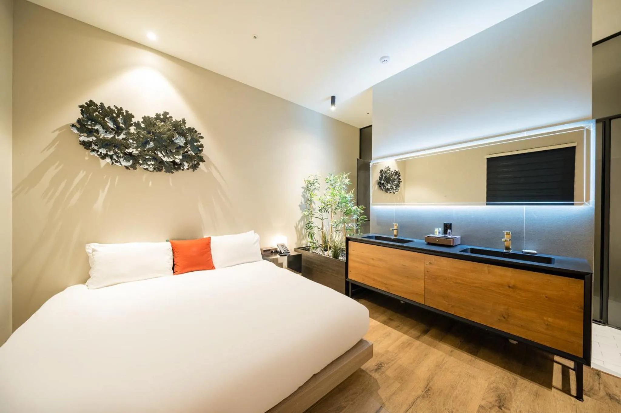 Bed in Daegu Eastern Hotel Lions Park