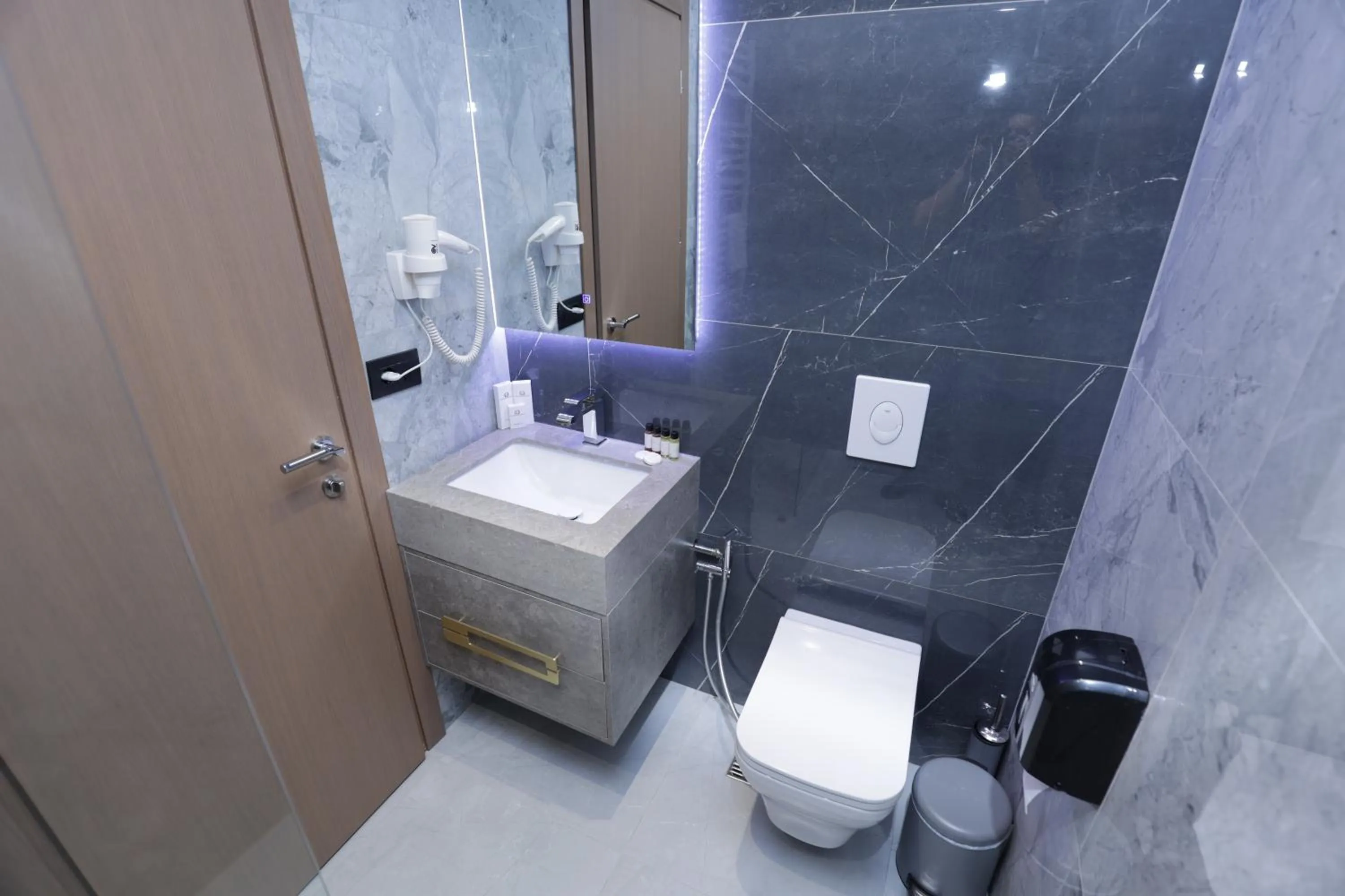 Shower in Residence Inn Hotel