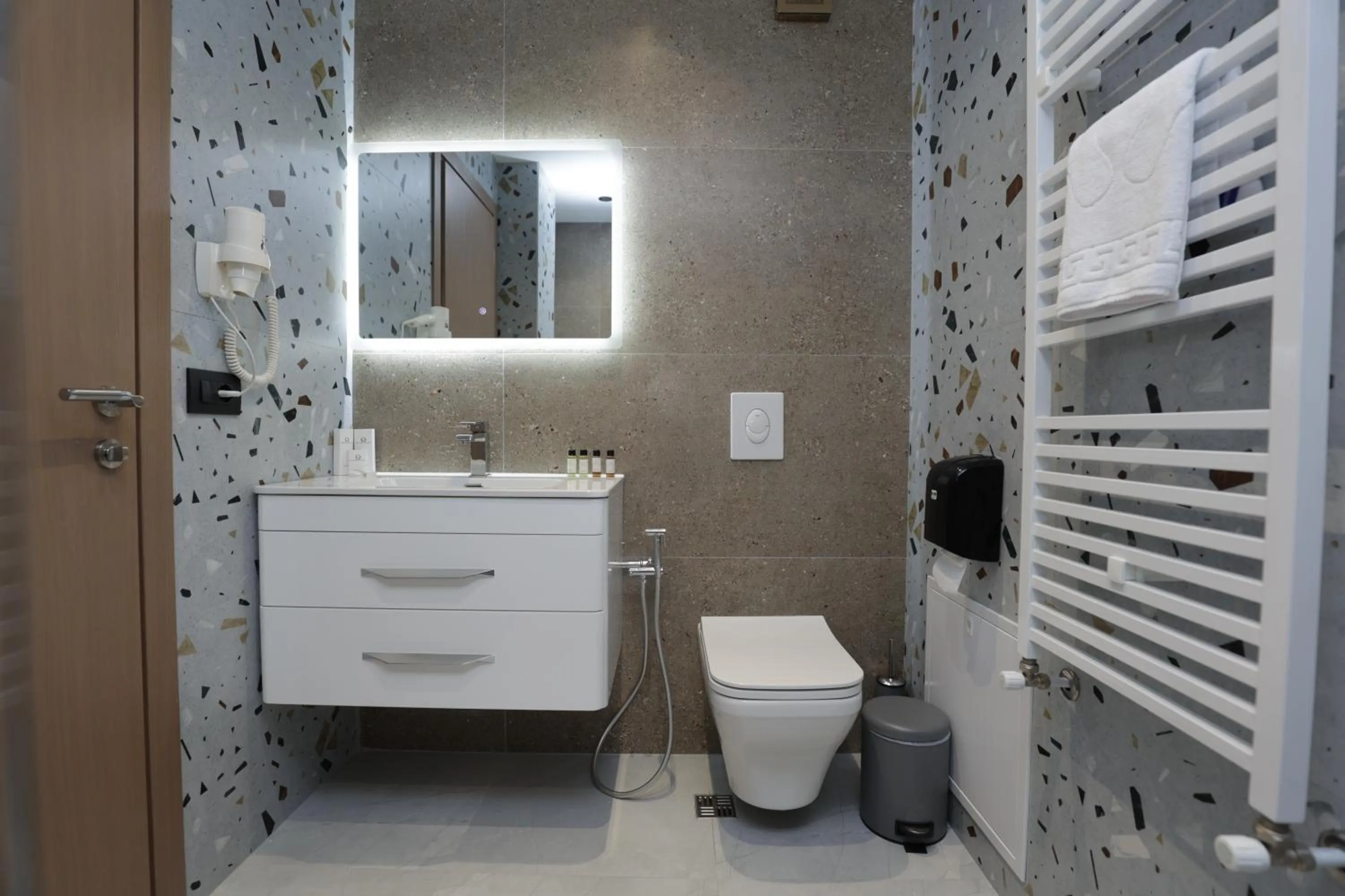 Shower in Residence Inn Hotel