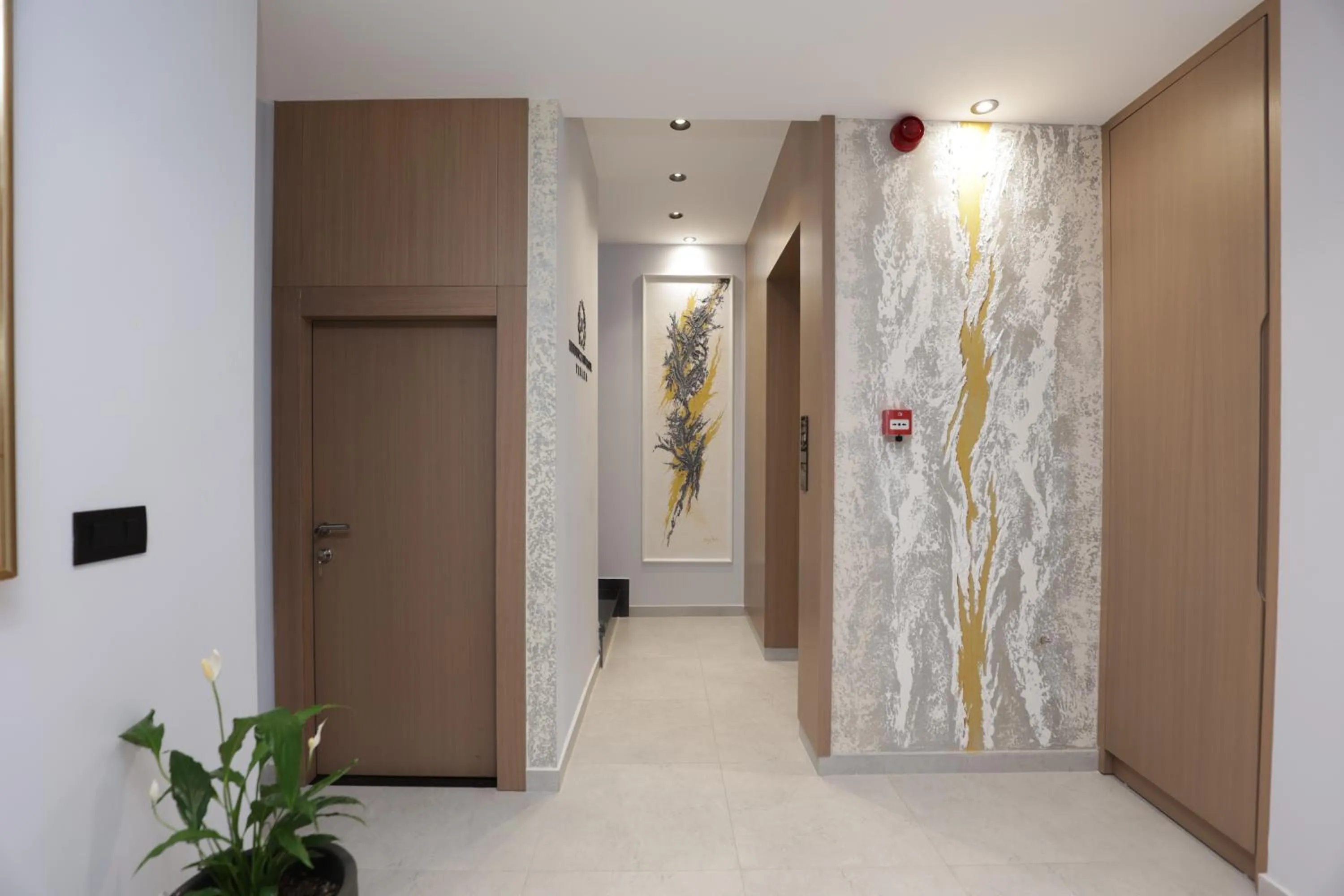 Decorative detail in Residence Inn Hotel