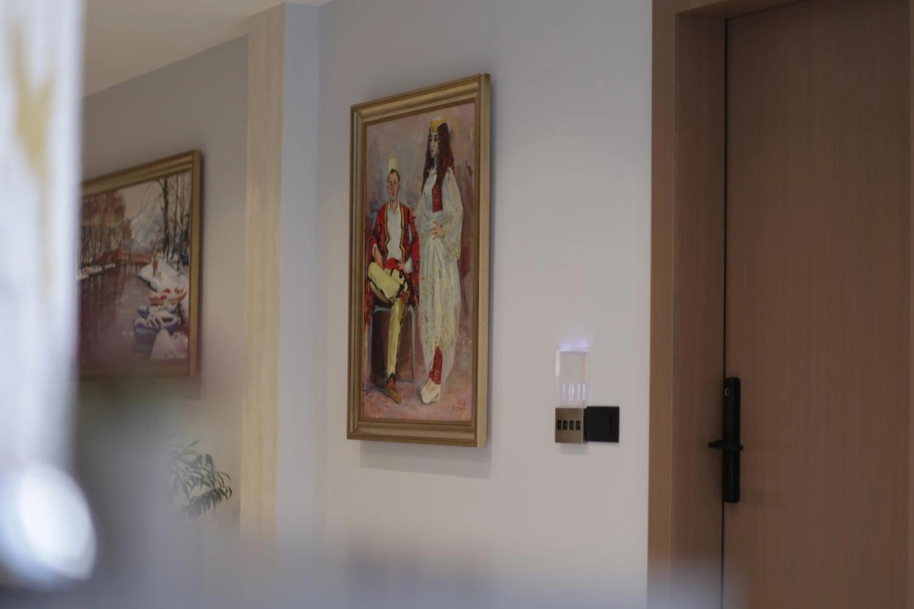 Decorative detail in Residence Inn Hotel