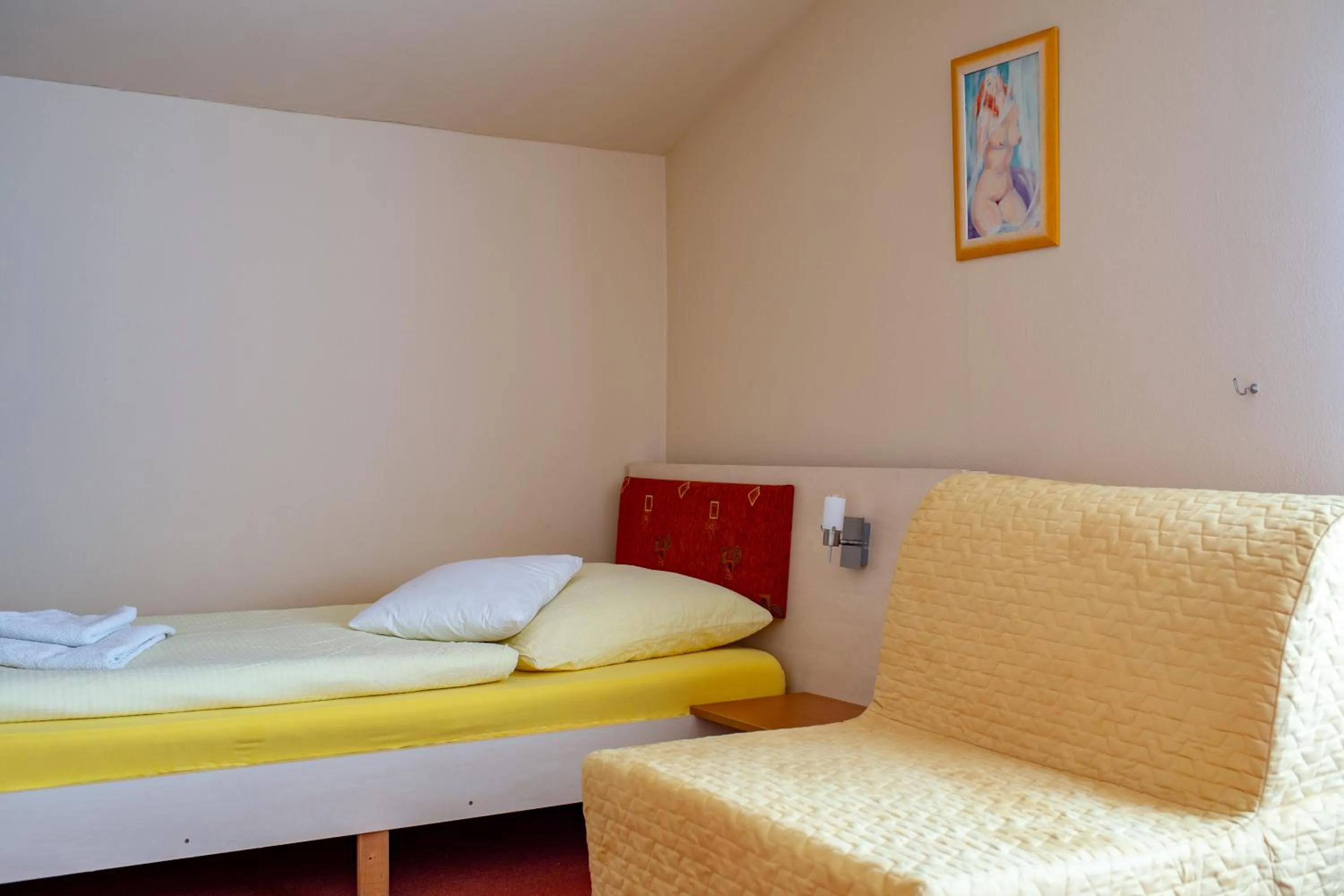 Bed in Penzion Na Kurtech