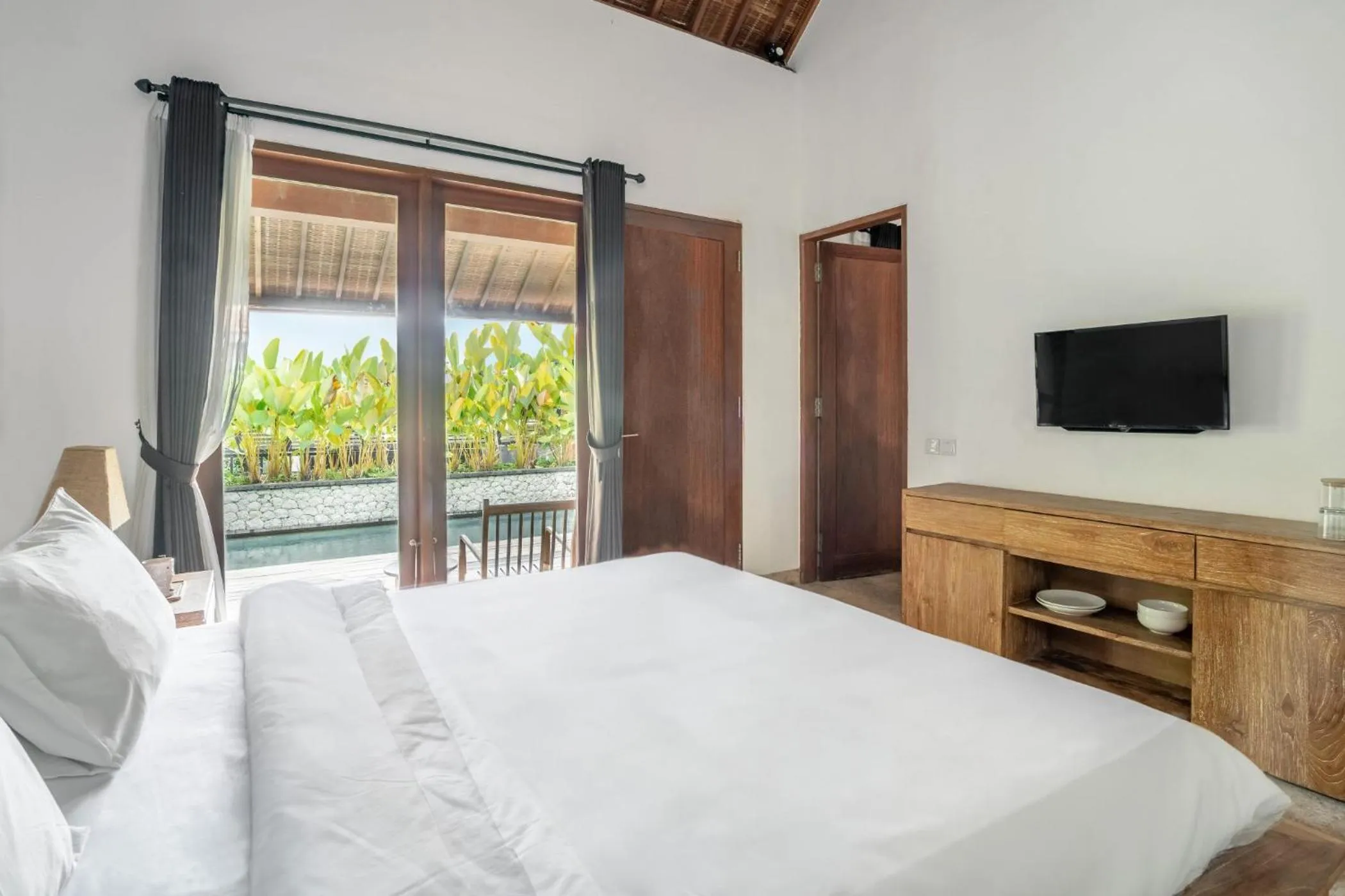 Bed in Rarama Living Studio