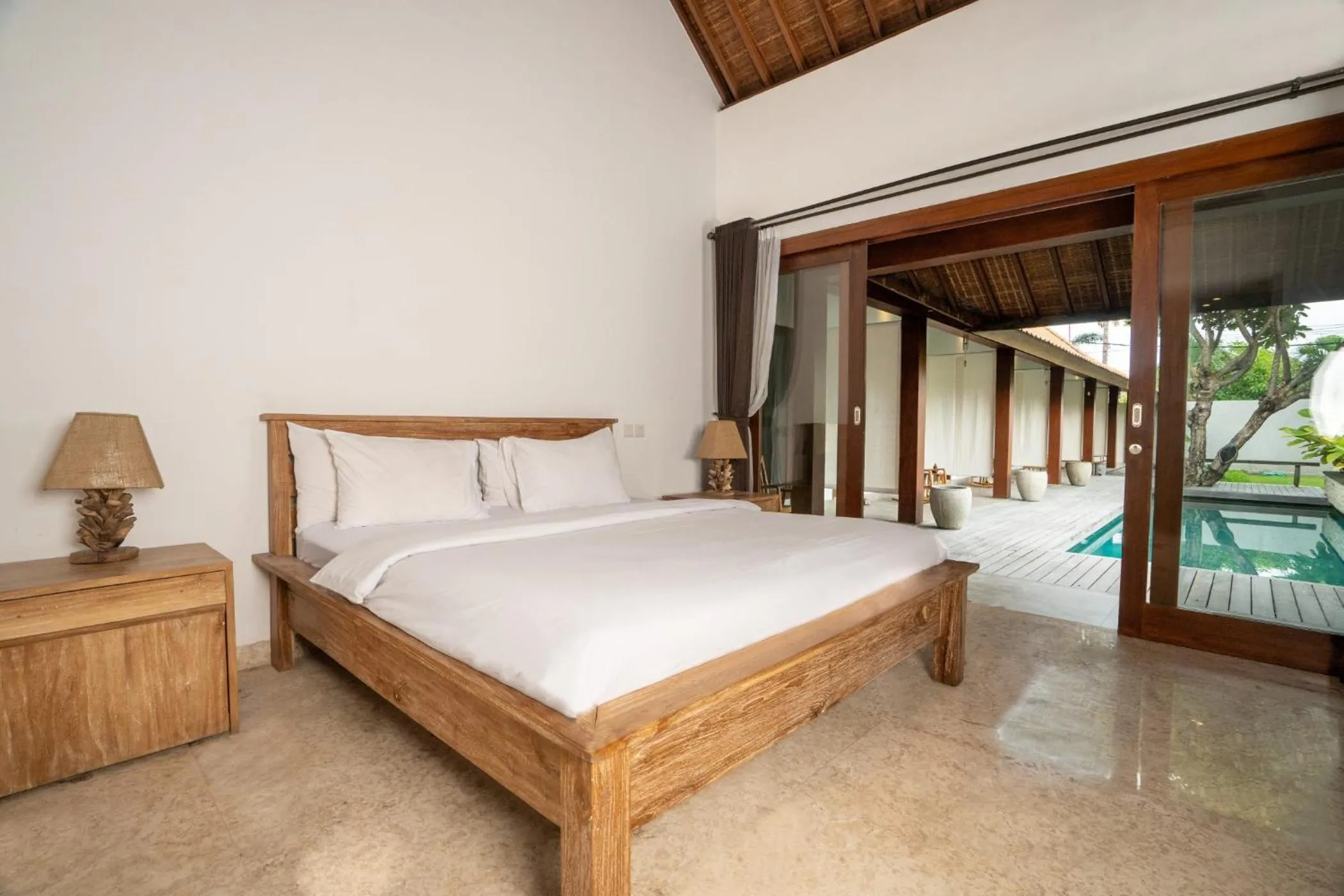 Bed in Rarama Living Studio