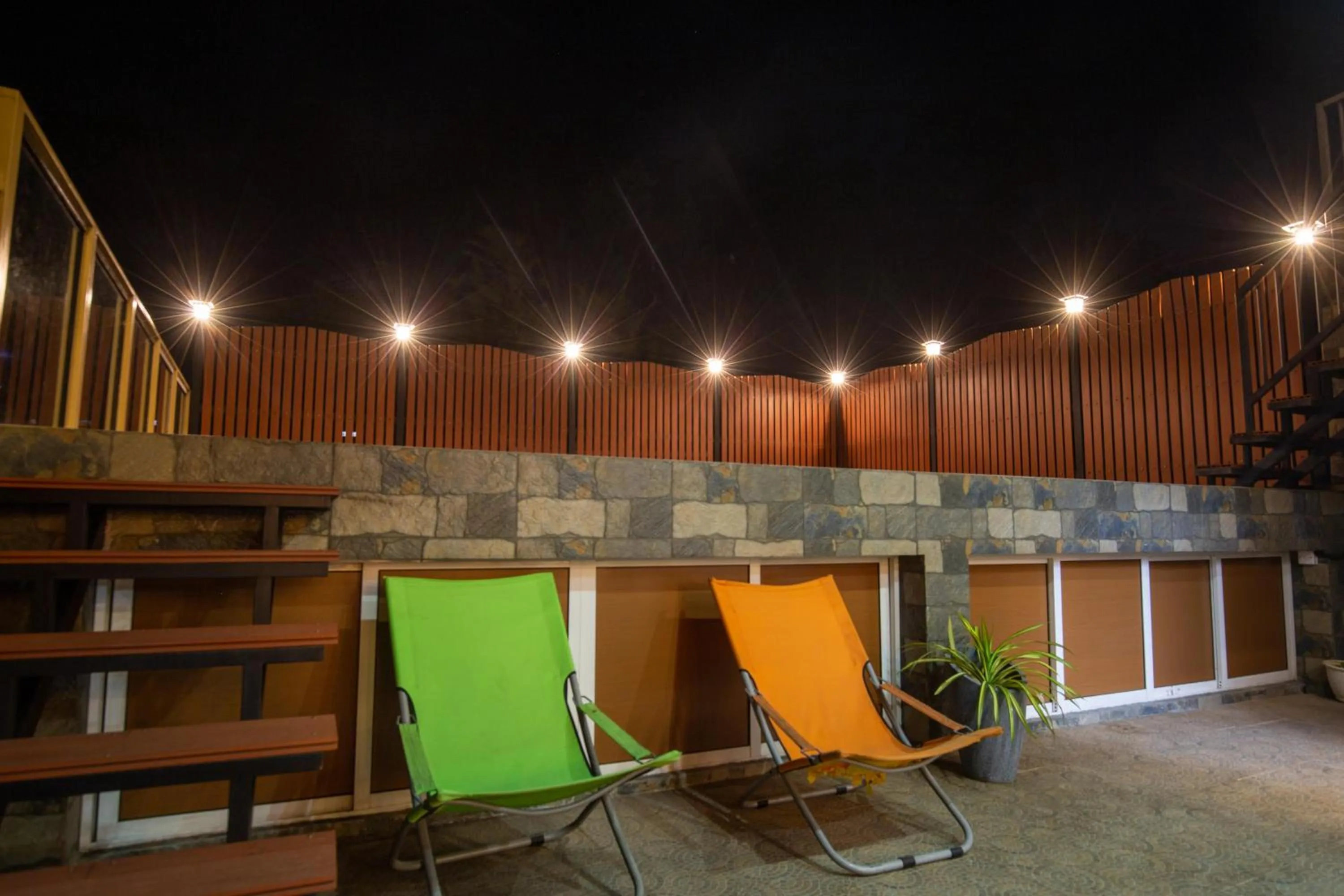 Pool view in Manthra Leisure