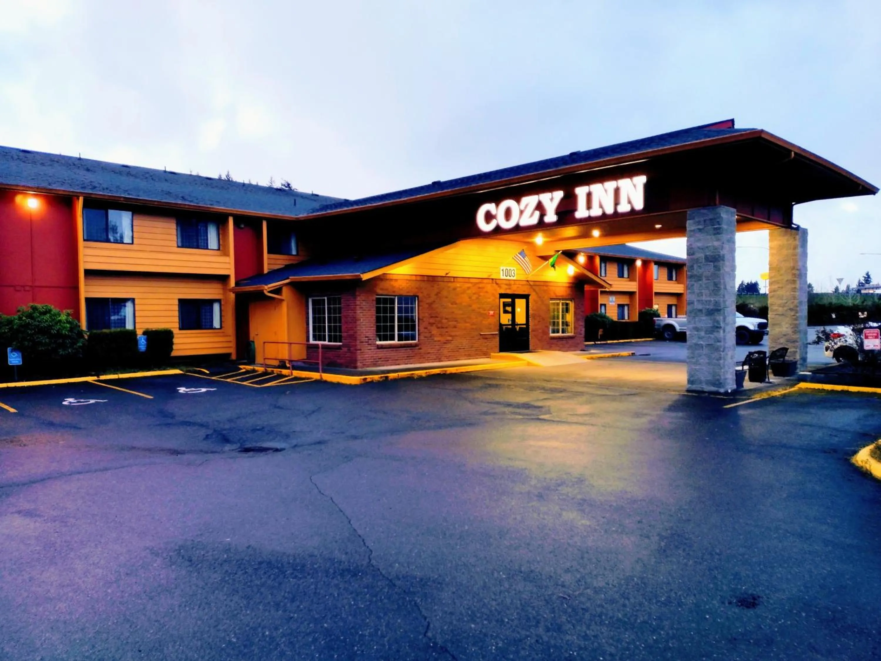 Property building in Cozy Inn