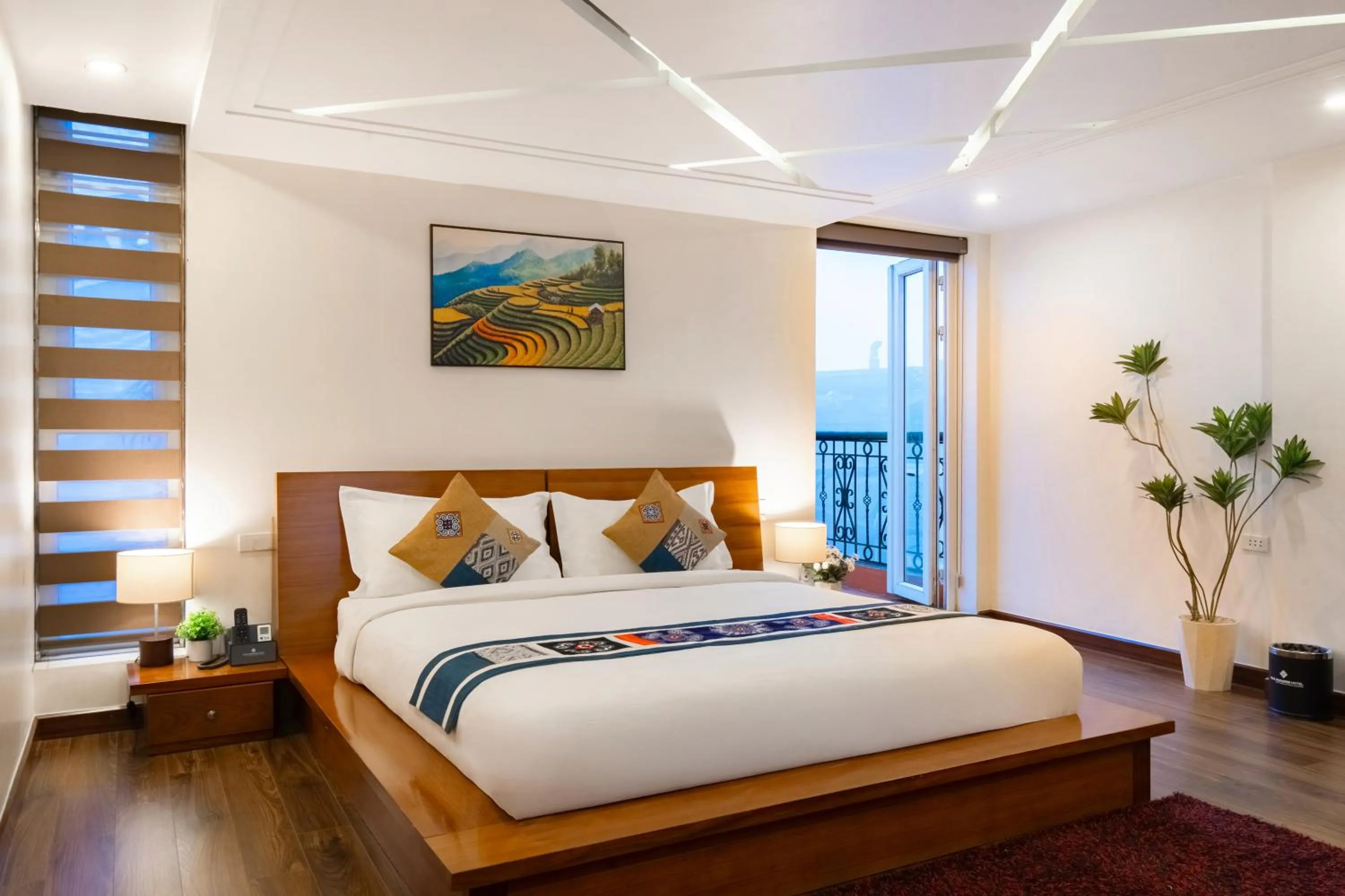 Bedroom, Bed in Sapa Paradise Hotel