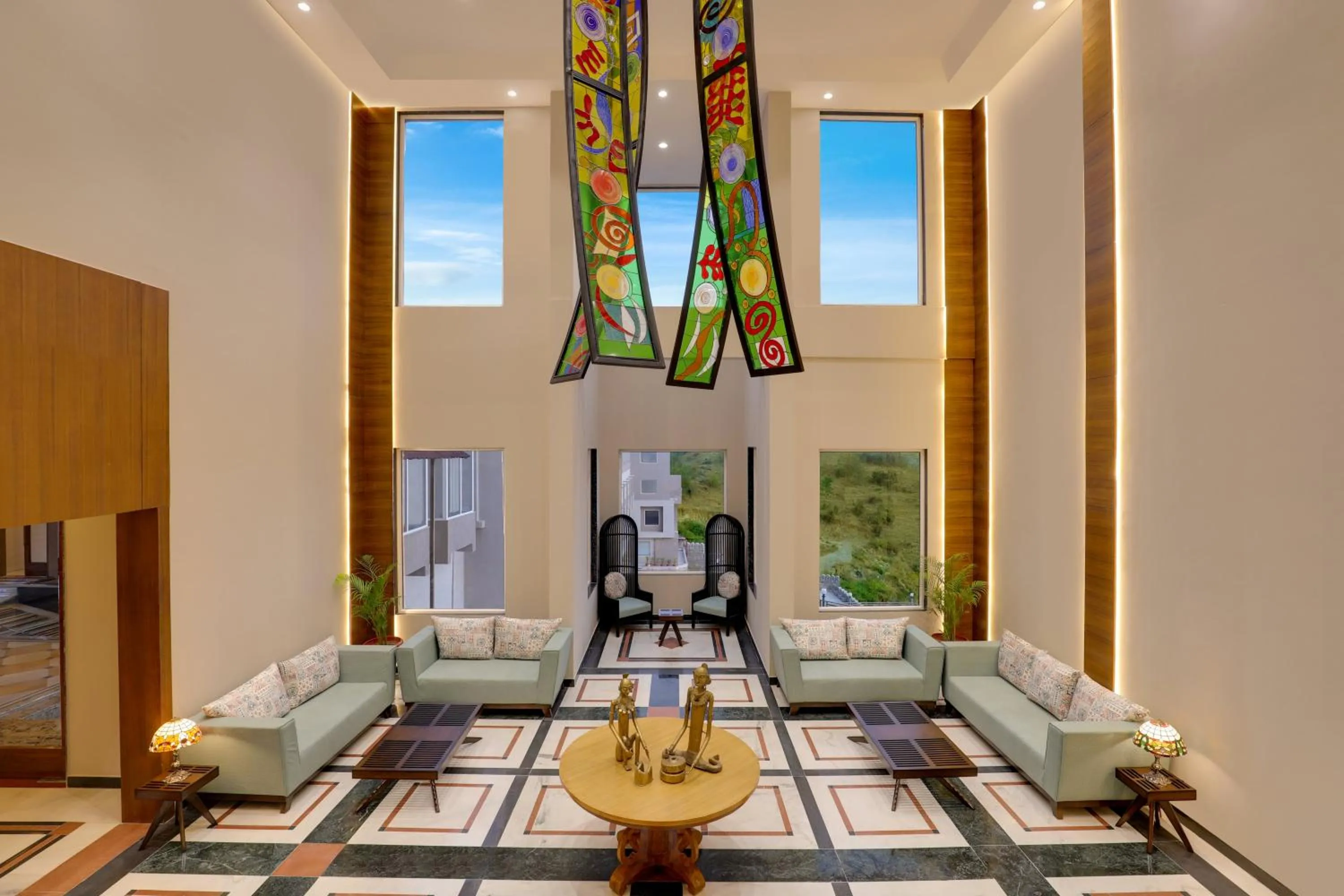 Property building in Lemon Tree Resort, Kumbhalgarh