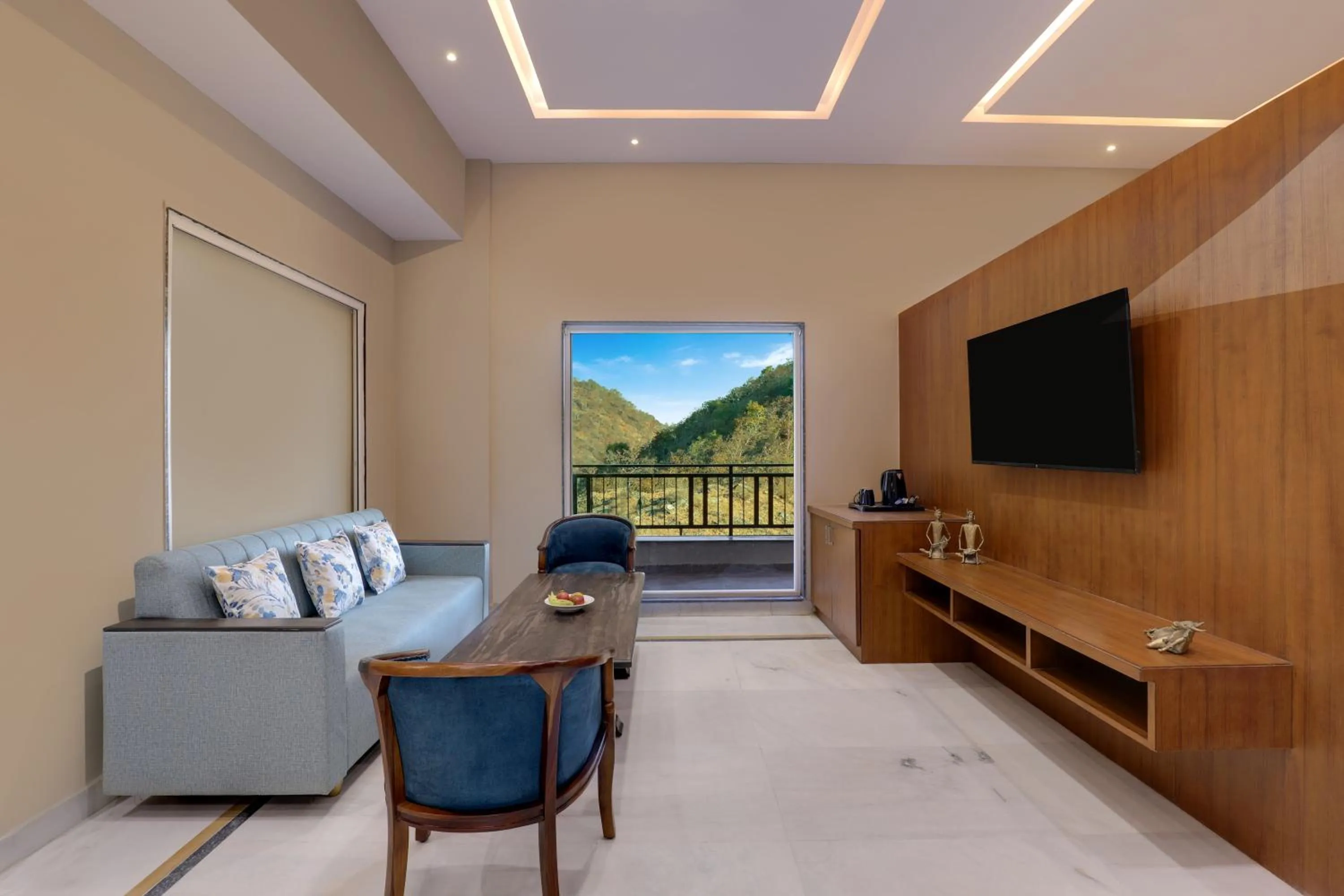 Living room in Lemon Tree Resort, Kumbhalgarh