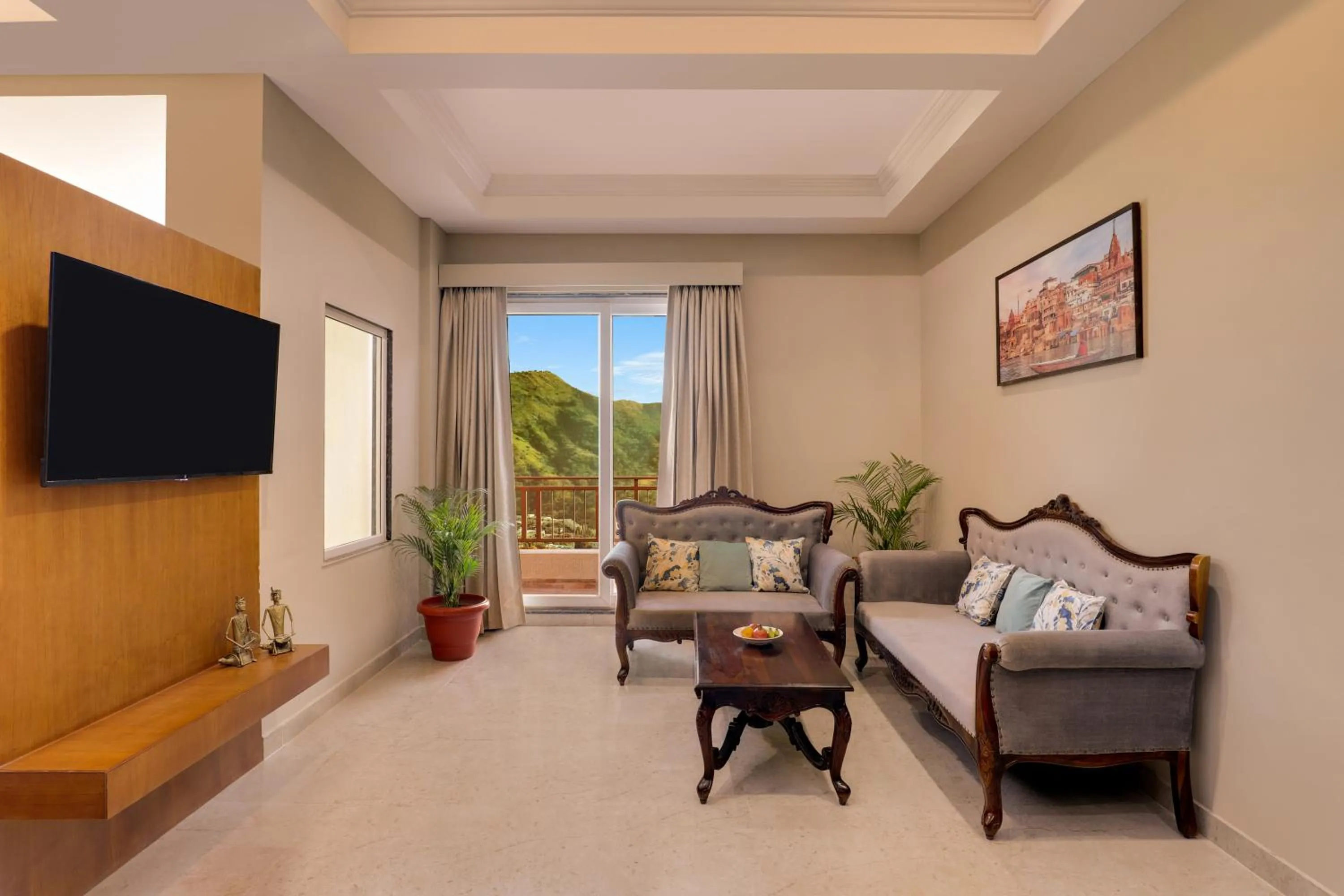 TV and multimedia in Lemon Tree Resort, Kumbhalgarh