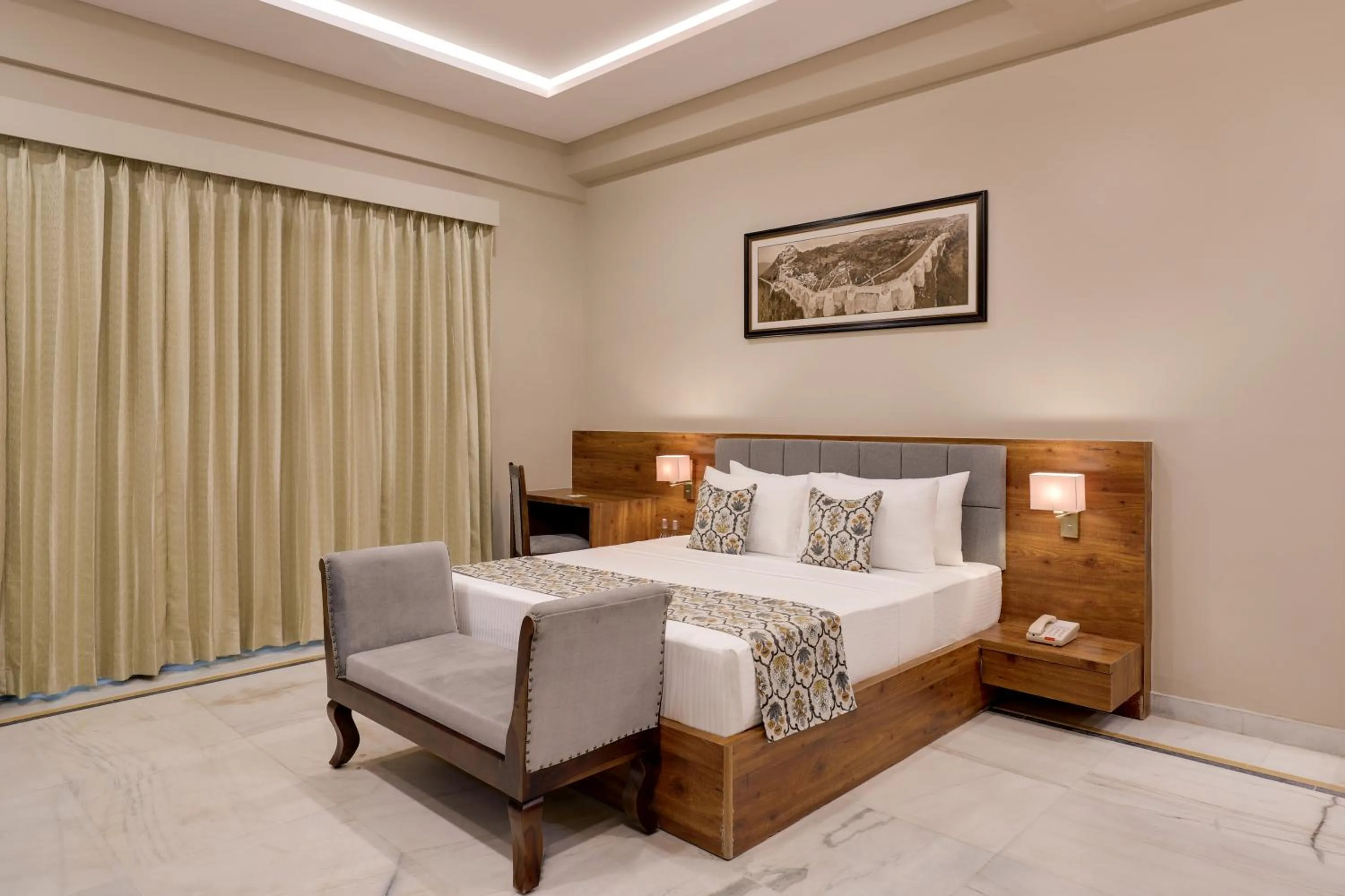 Photo of the whole room, Bed in Lemon Tree Resort, Kumbhalgarh