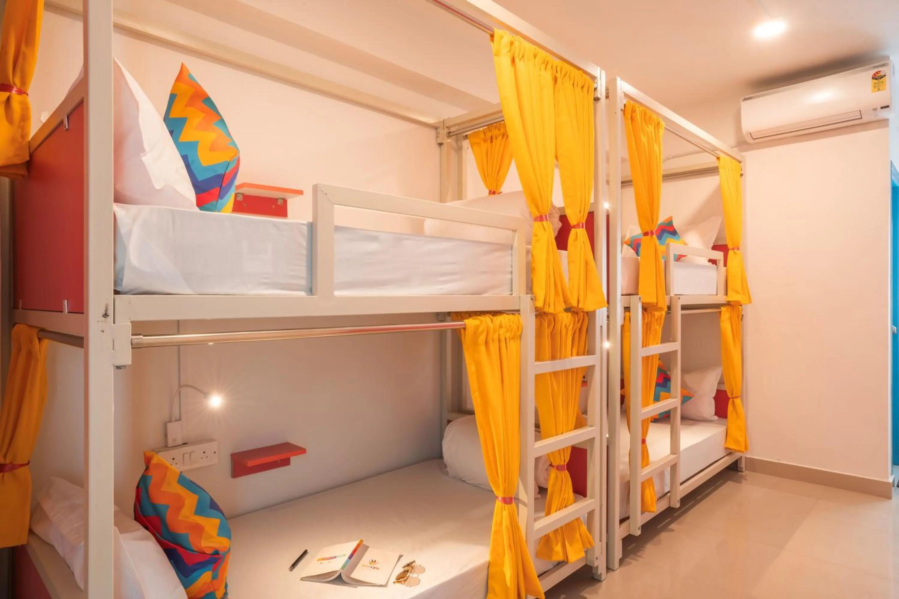 Bed in goSTOPS Bengaluru HSR, Silk Board