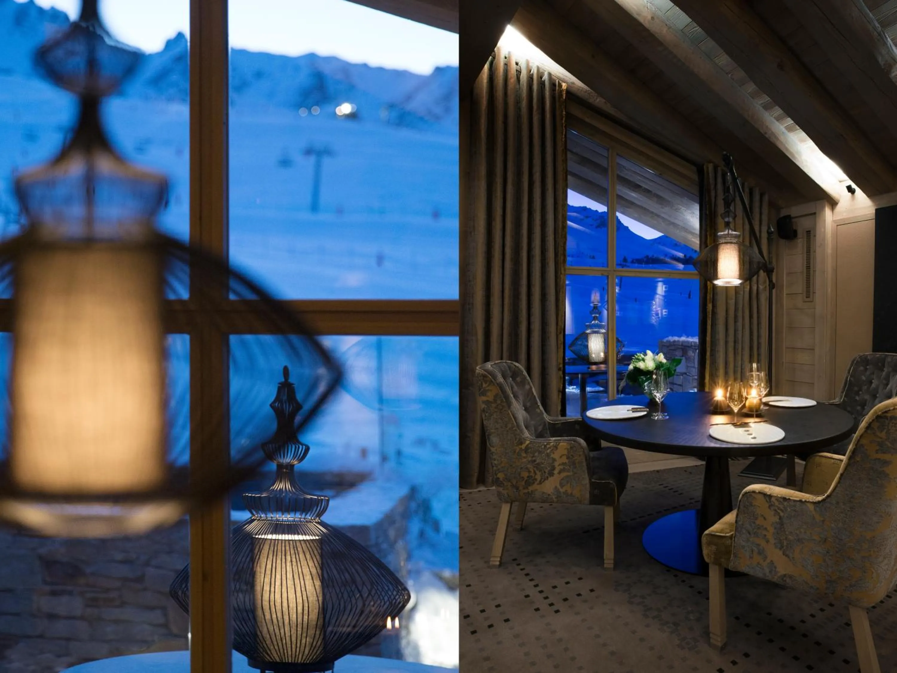 Restaurant/places to eat in Hotel Le K2 Altitude