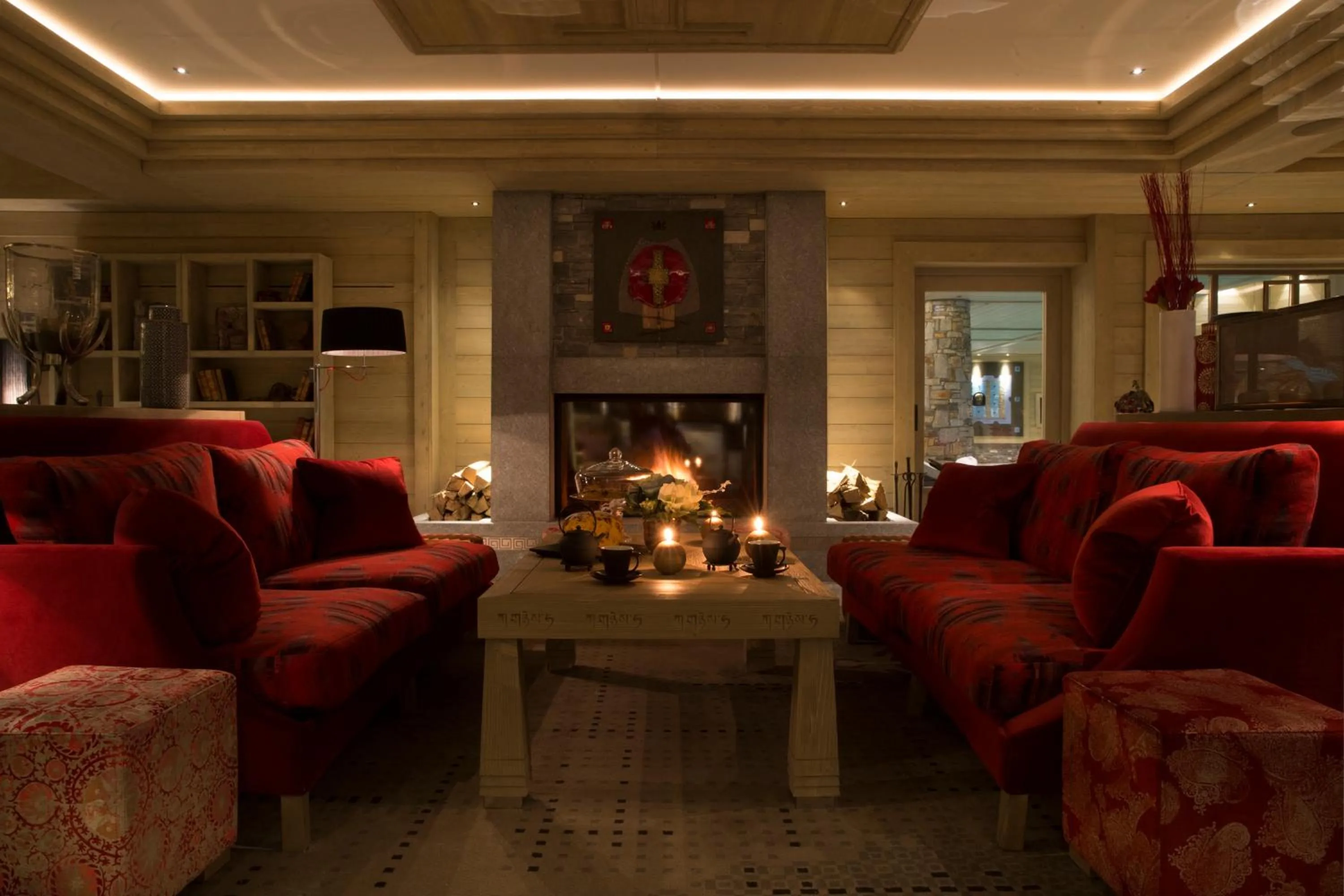 Lounge or bar in Hotel Le K2 Altitude