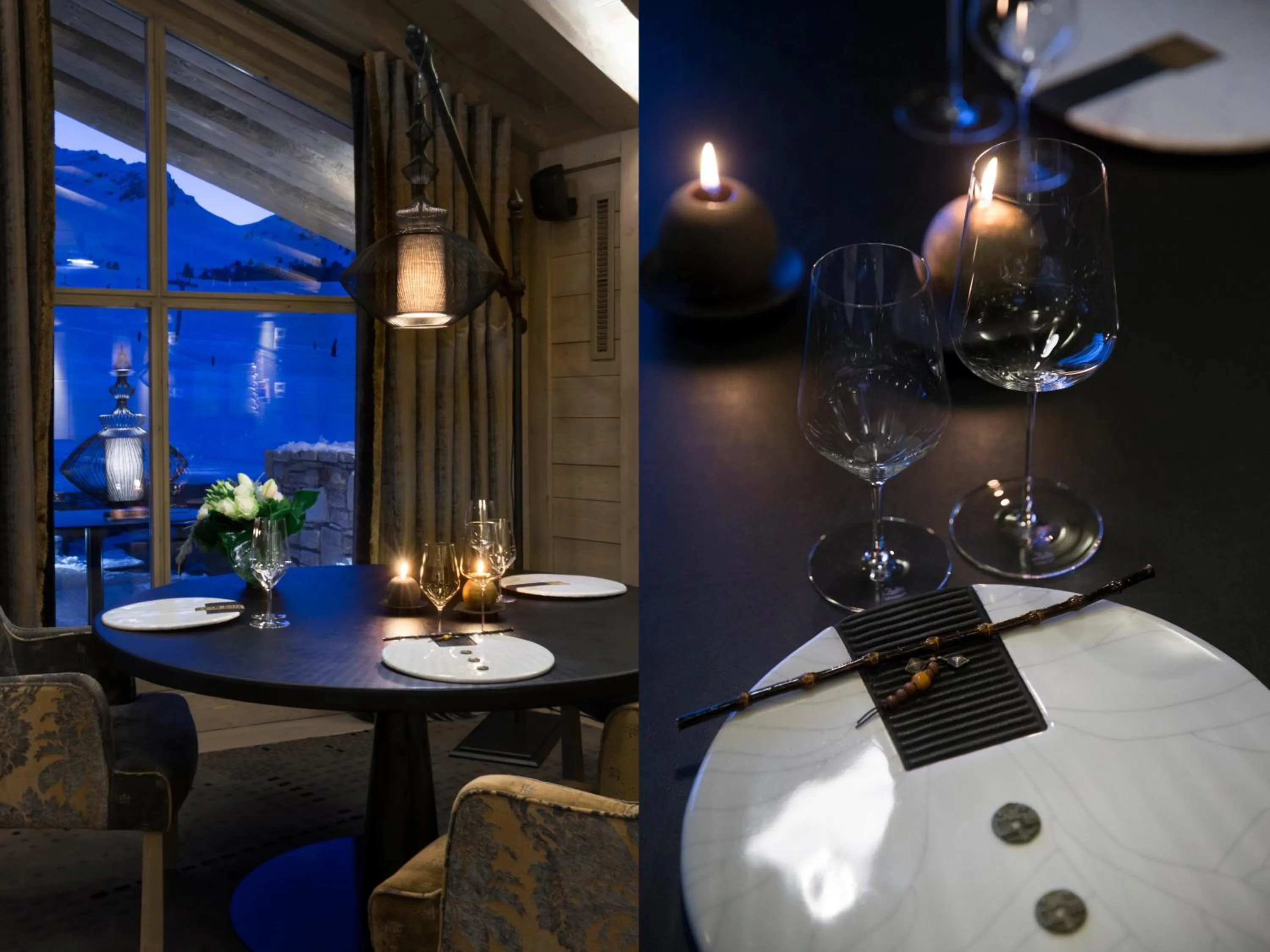 Restaurant/places to eat in Hotel Le K2 Altitude