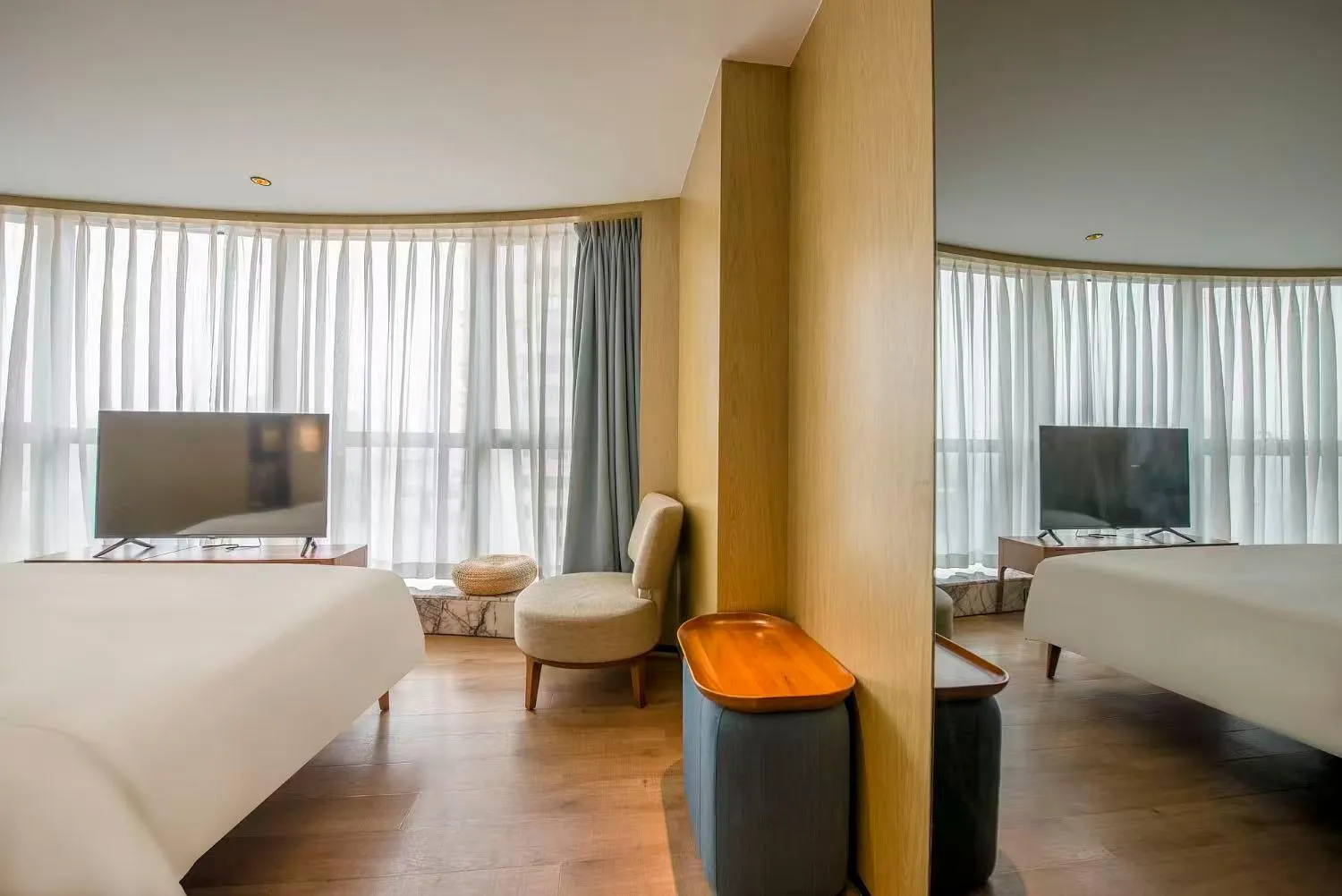 Bed in Atour S Hotel Guangzhou Beijing Road Tianzi Wharf