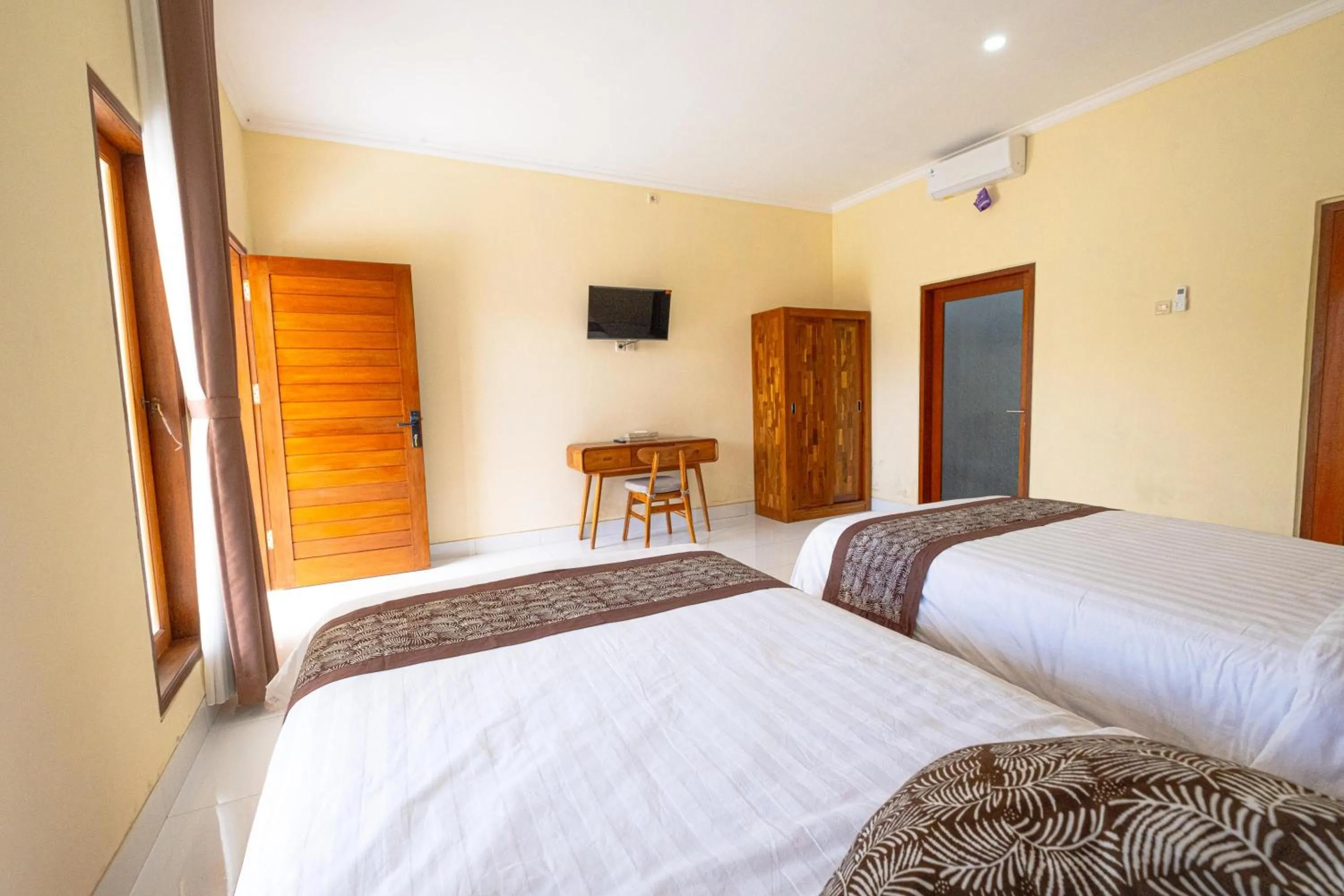 Bed in Sriwedari House Keramas