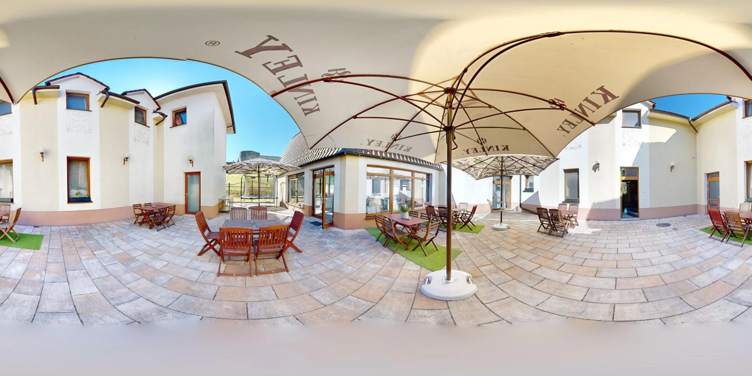 Balcony/Terrace in Hotel Hradna brana