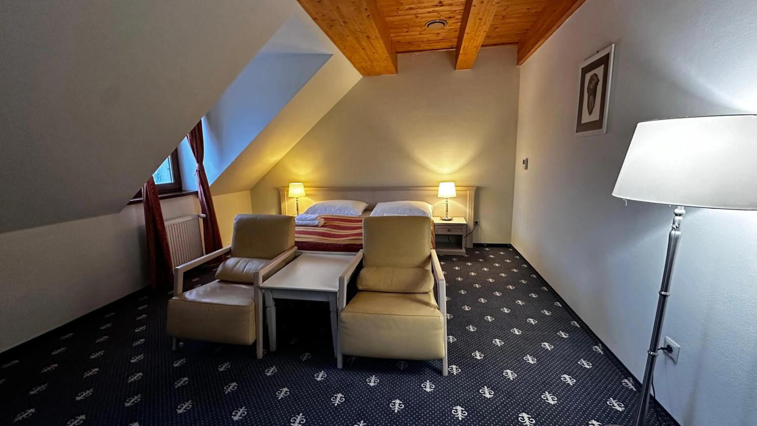 Bed in Hotel Hradna brana