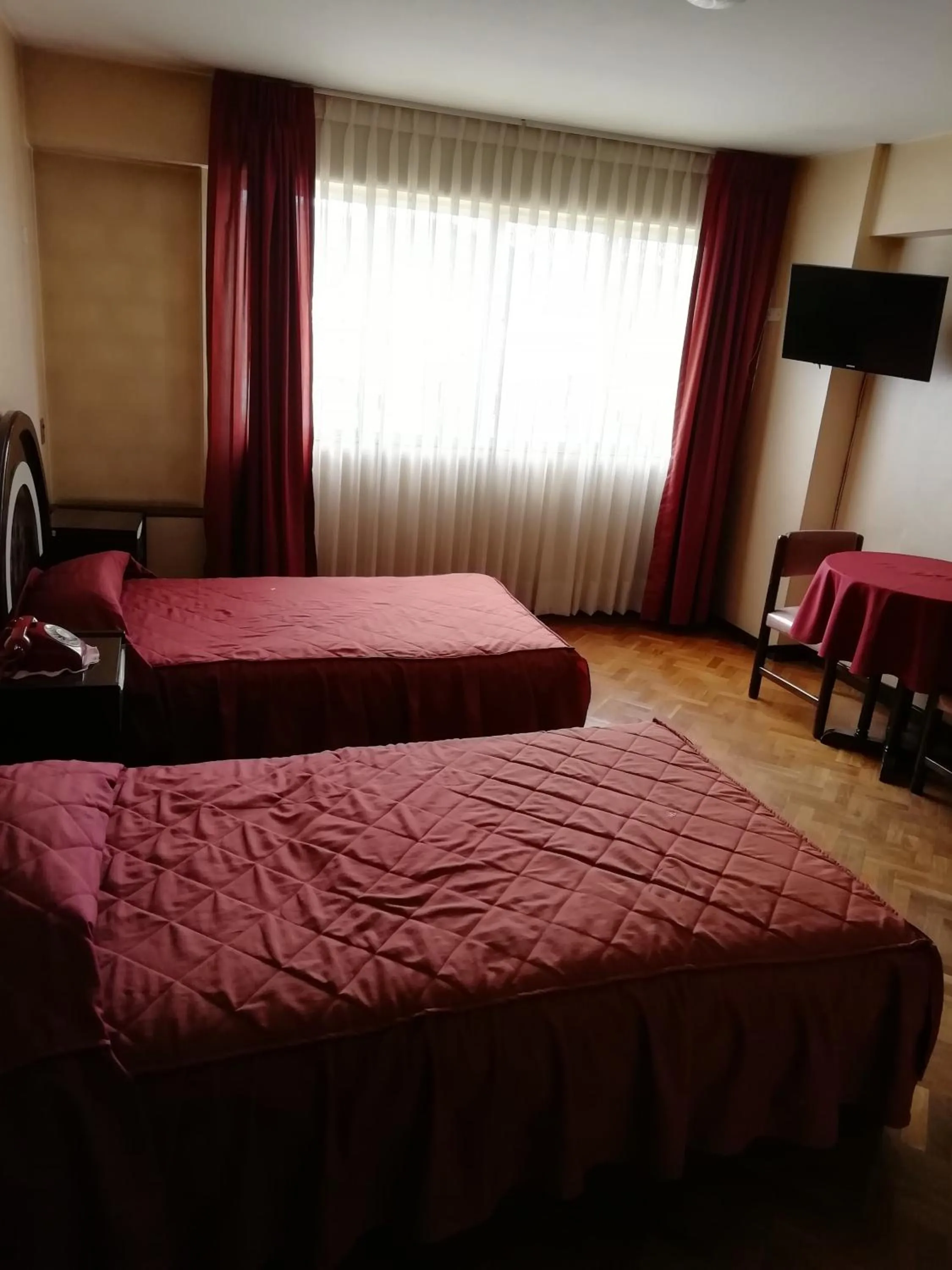 Bed in Hotel La Joya