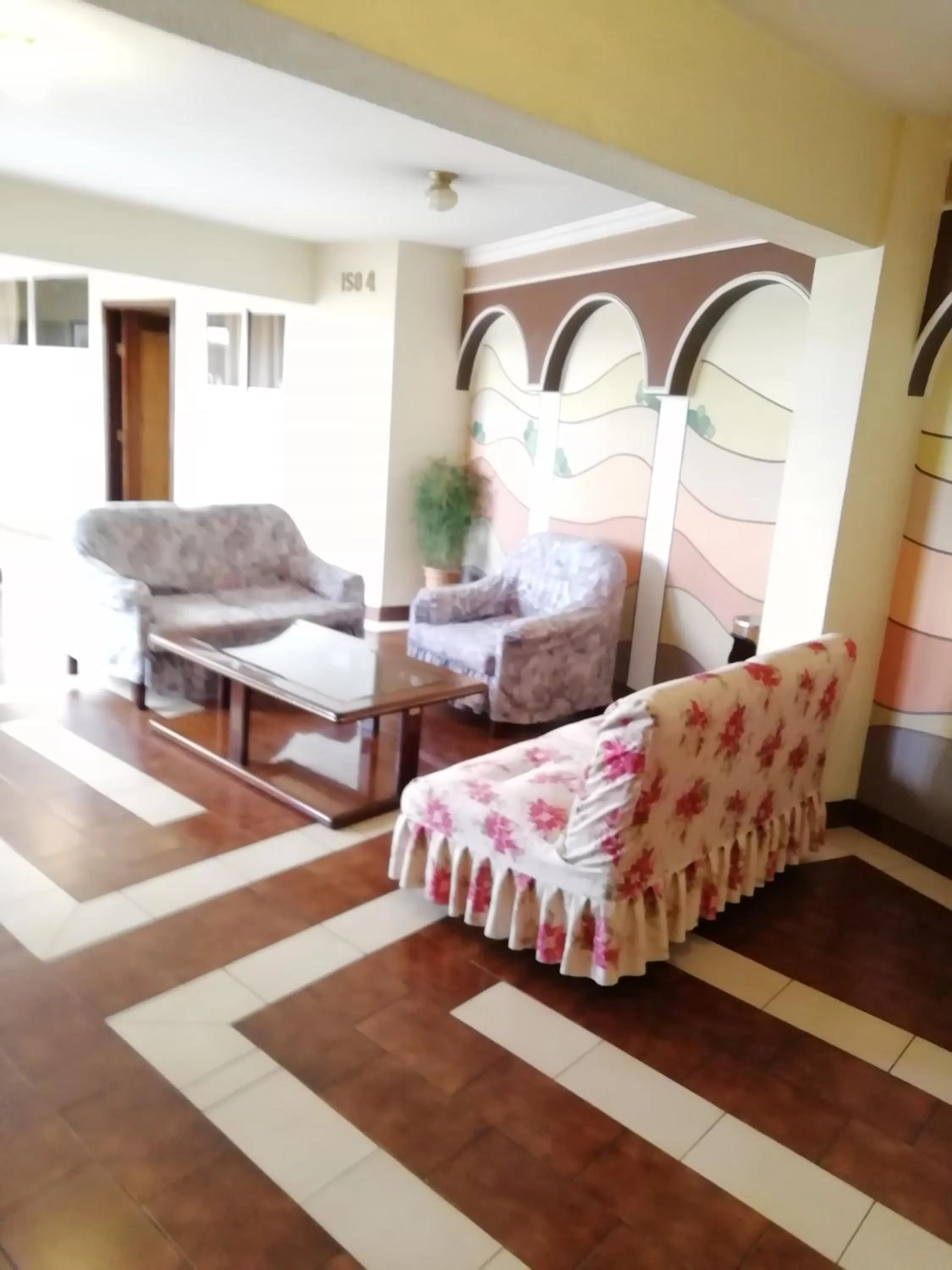 Living room in Hotel La Joya