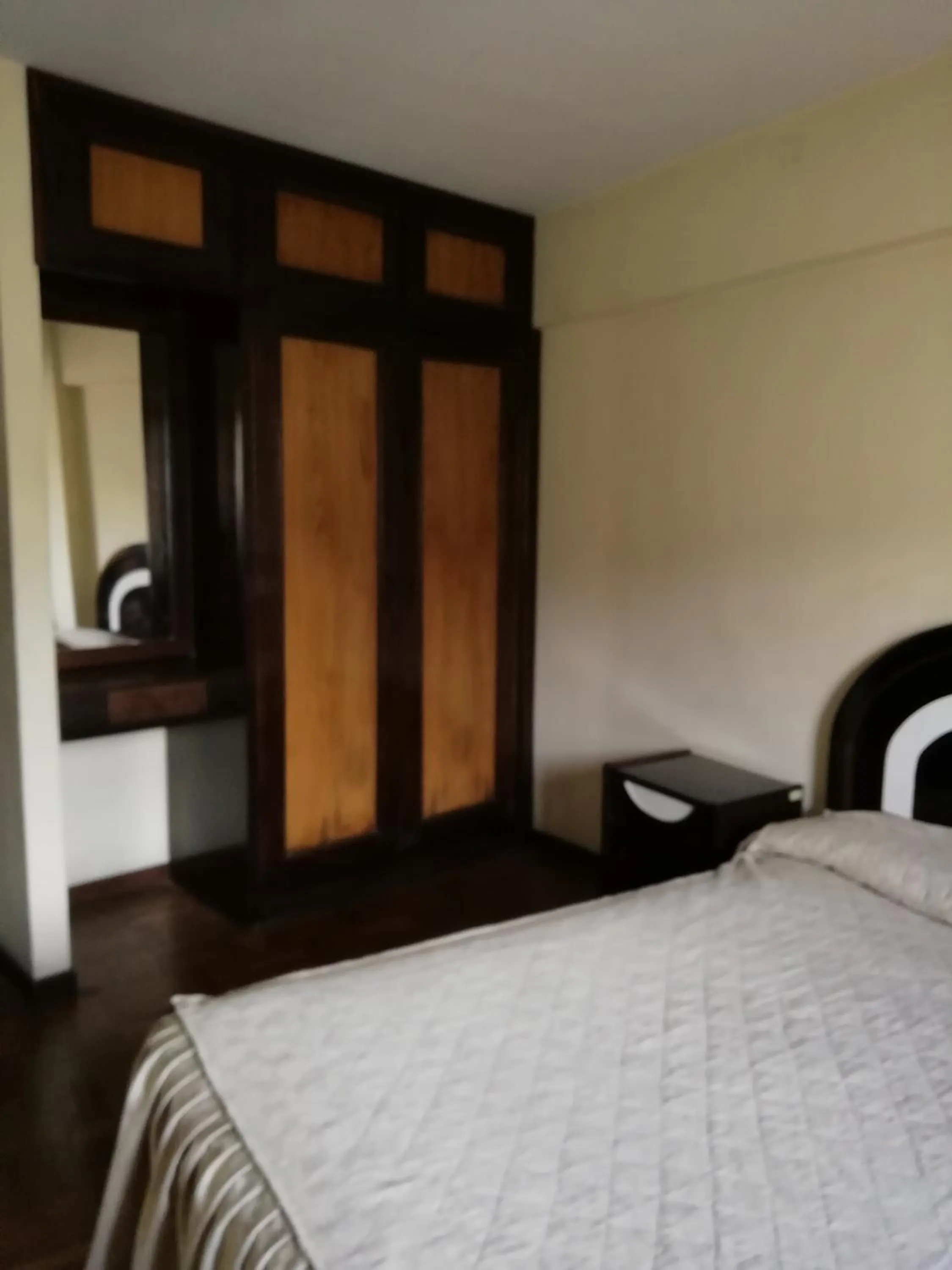 Bed in Hotel La Joya