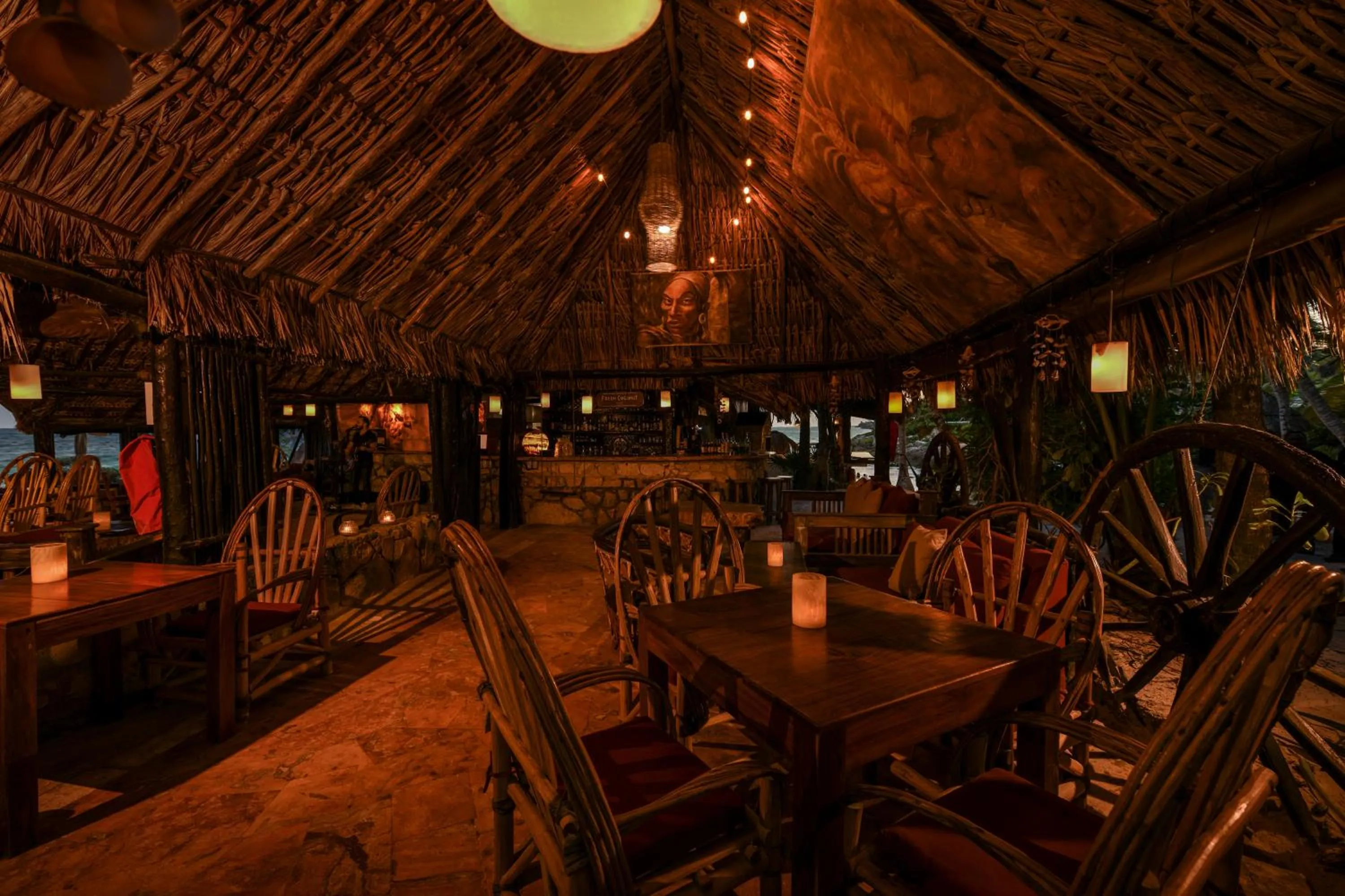 Restaurant/places to eat in Diamante K - Inside Tulum National Park