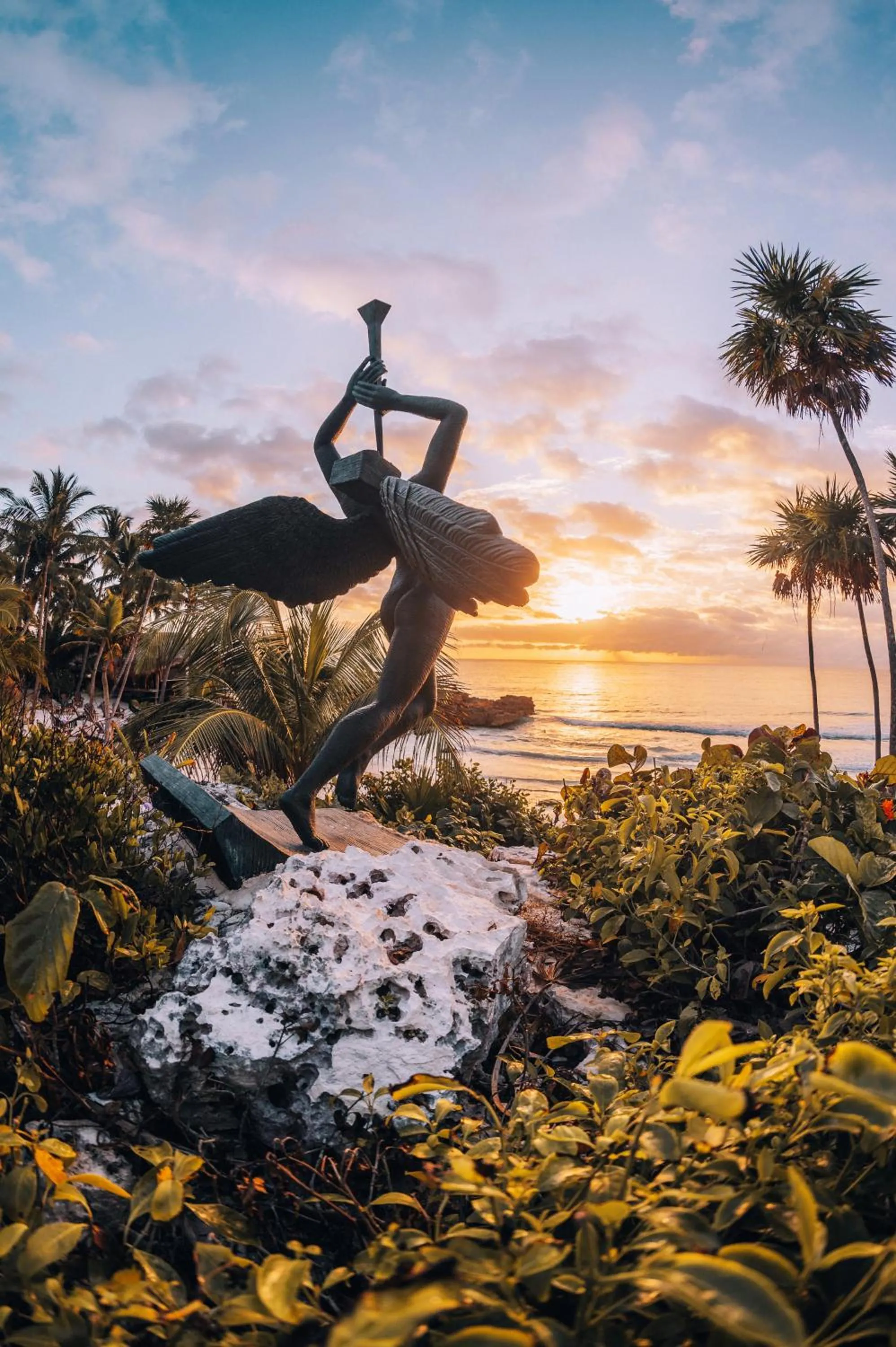 Garden in Diamante K - Inside Tulum National Park
