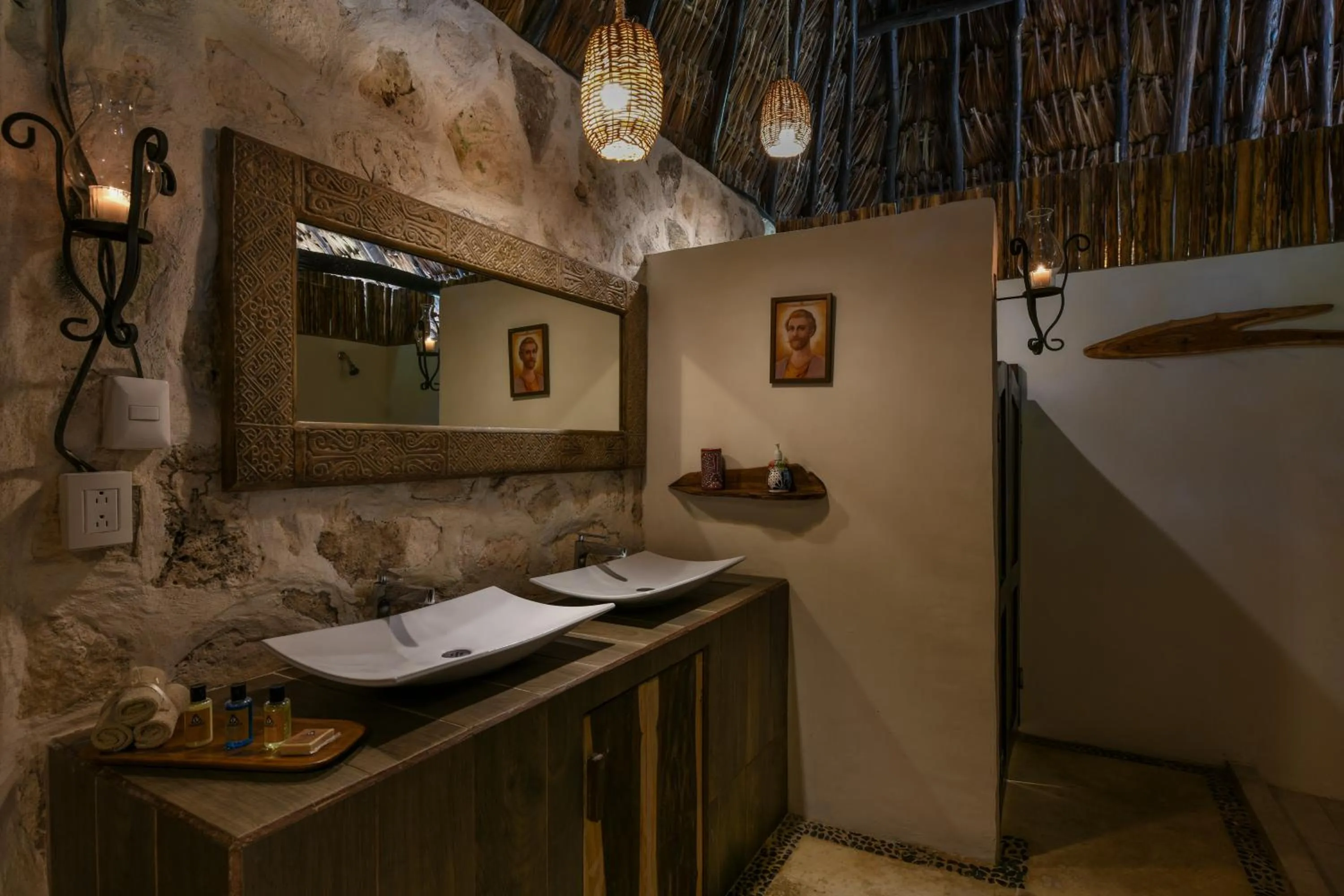 Bathroom in Diamante K - Inside Tulum National Park