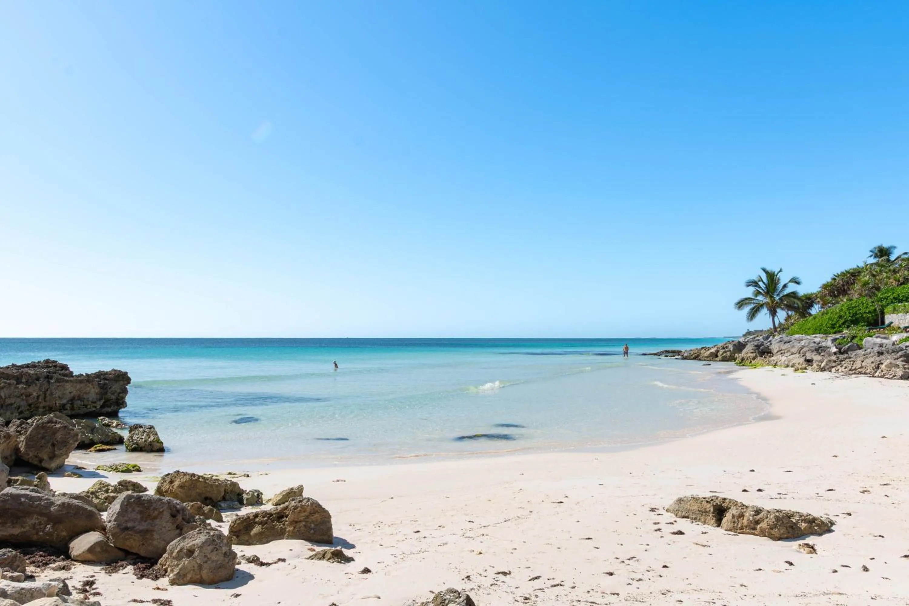 Beach in Diamante K - Inside Tulum National Park