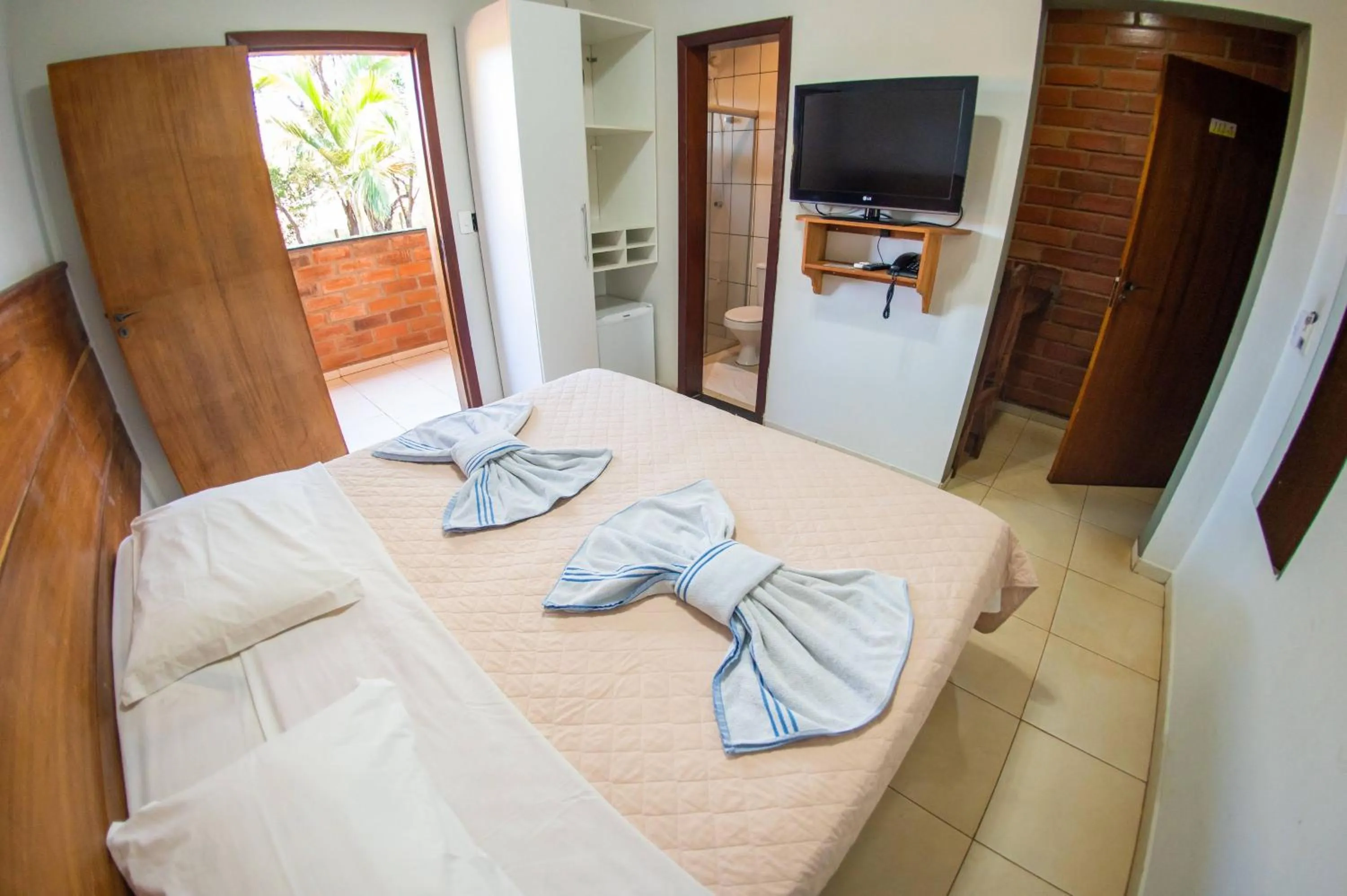 Bed in IPÊ Florido Parque Hotel