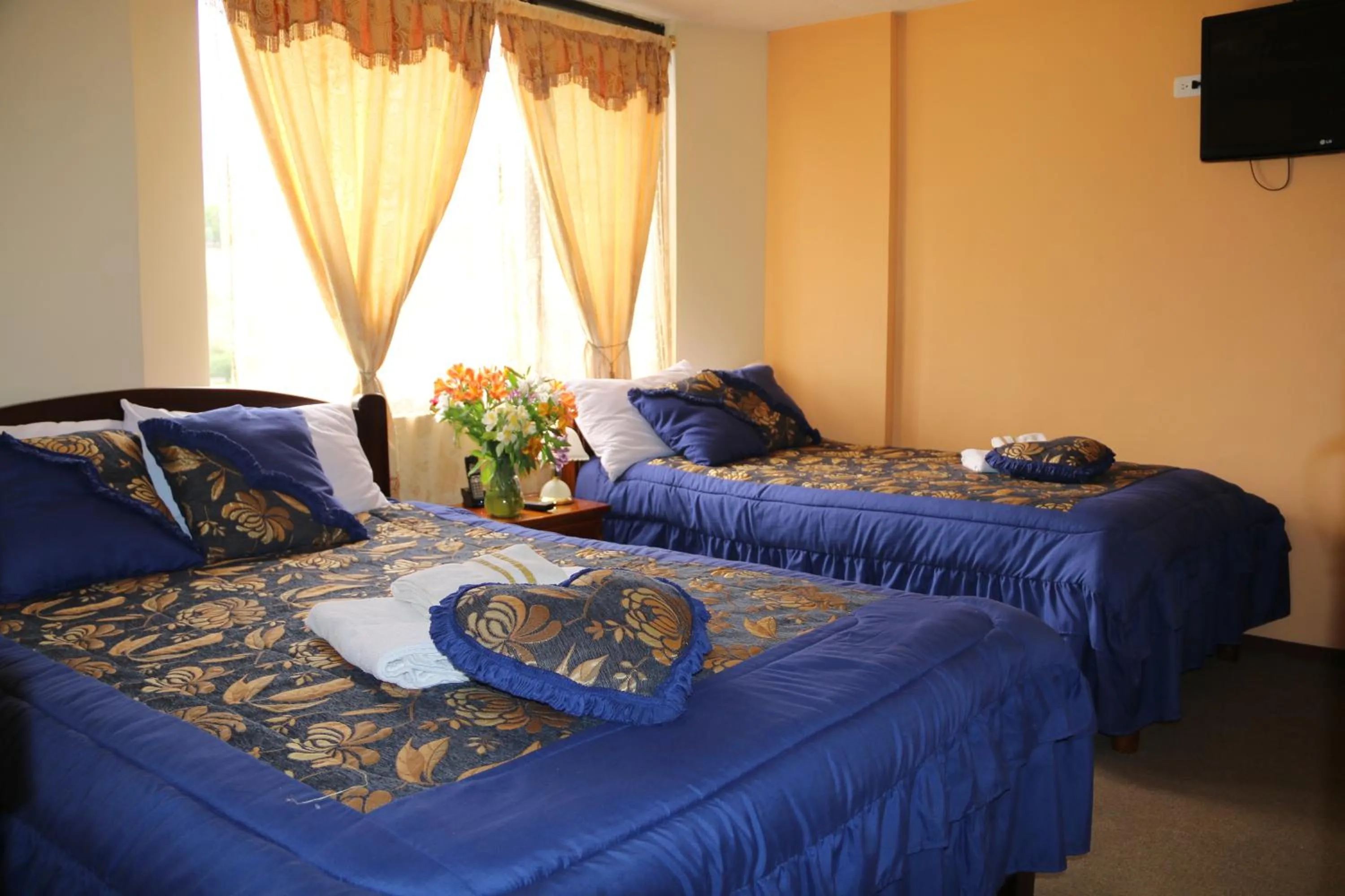 Decorative detail, Bed in Hotel Residencial El Viajero