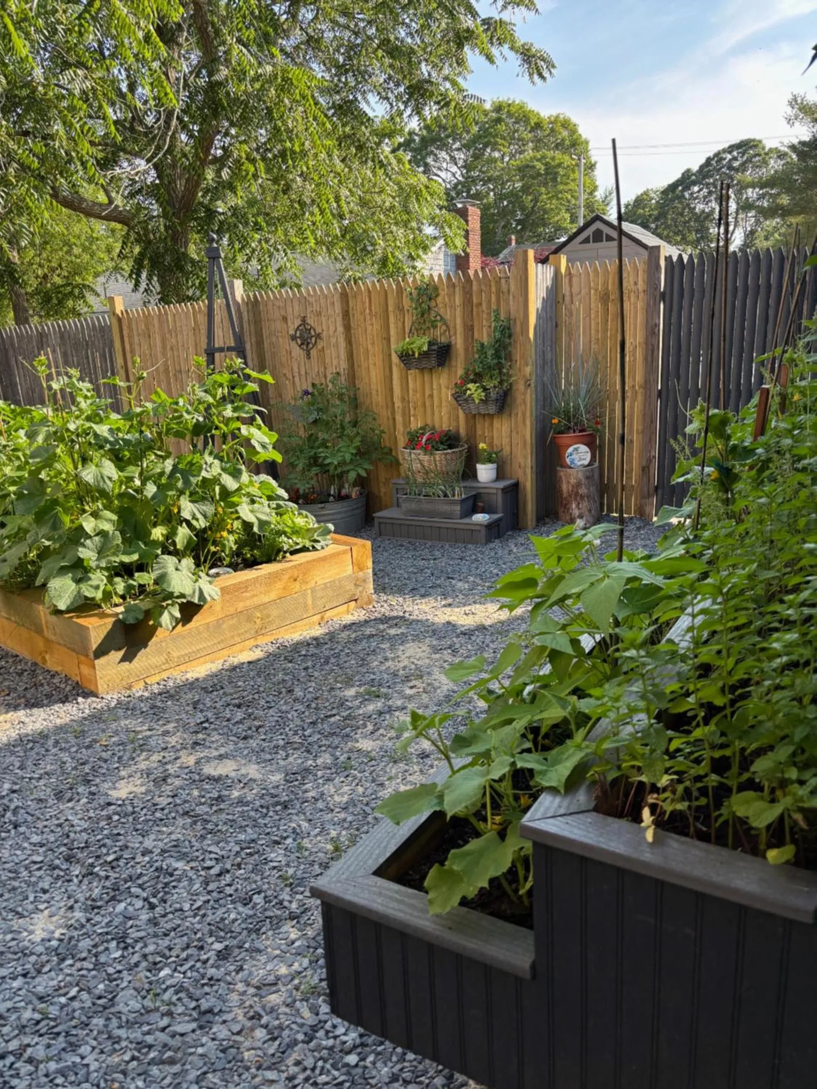 Garden in Cape Cod Veranda