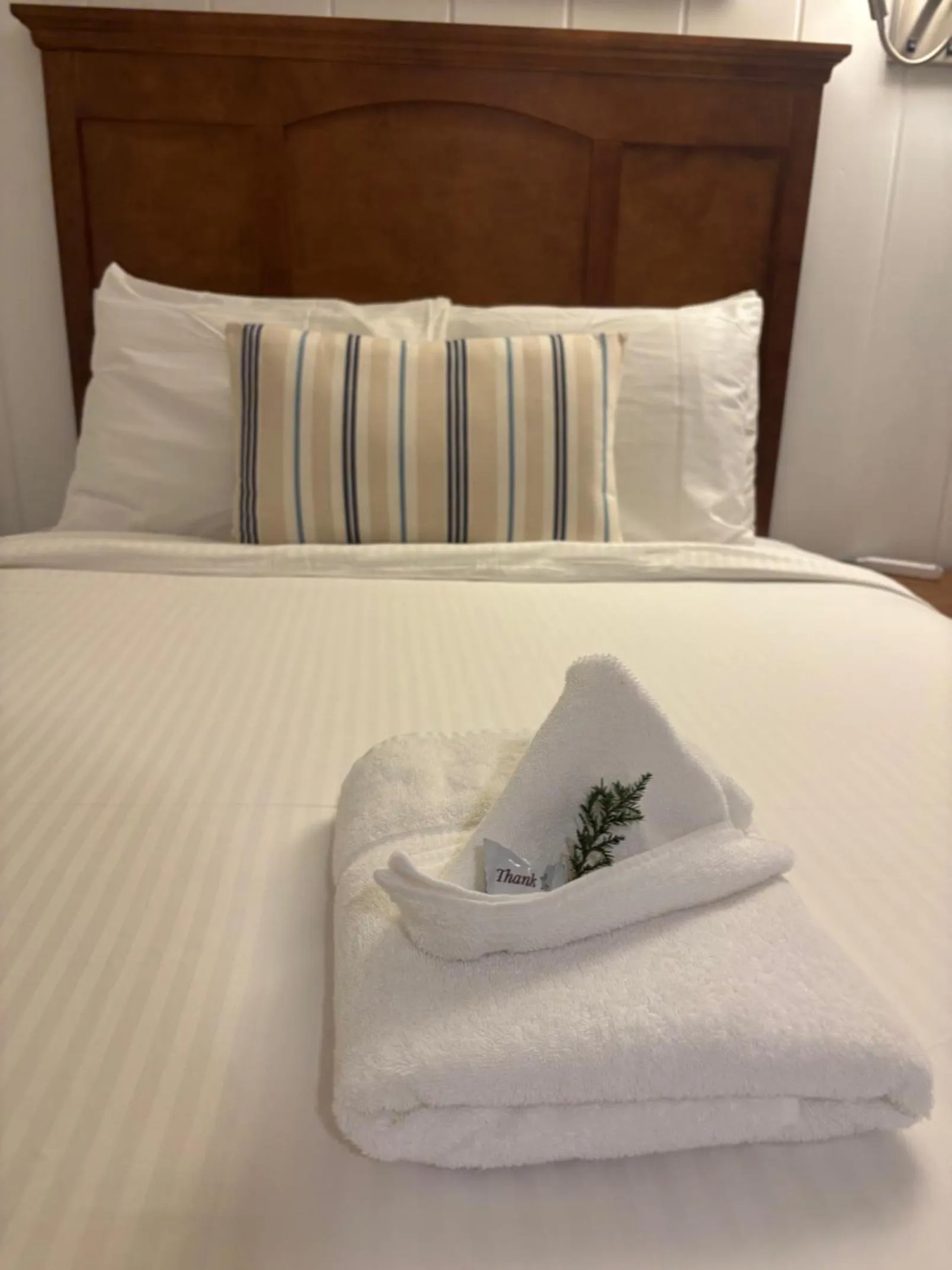 towels, Bed in Cape Cod Veranda
