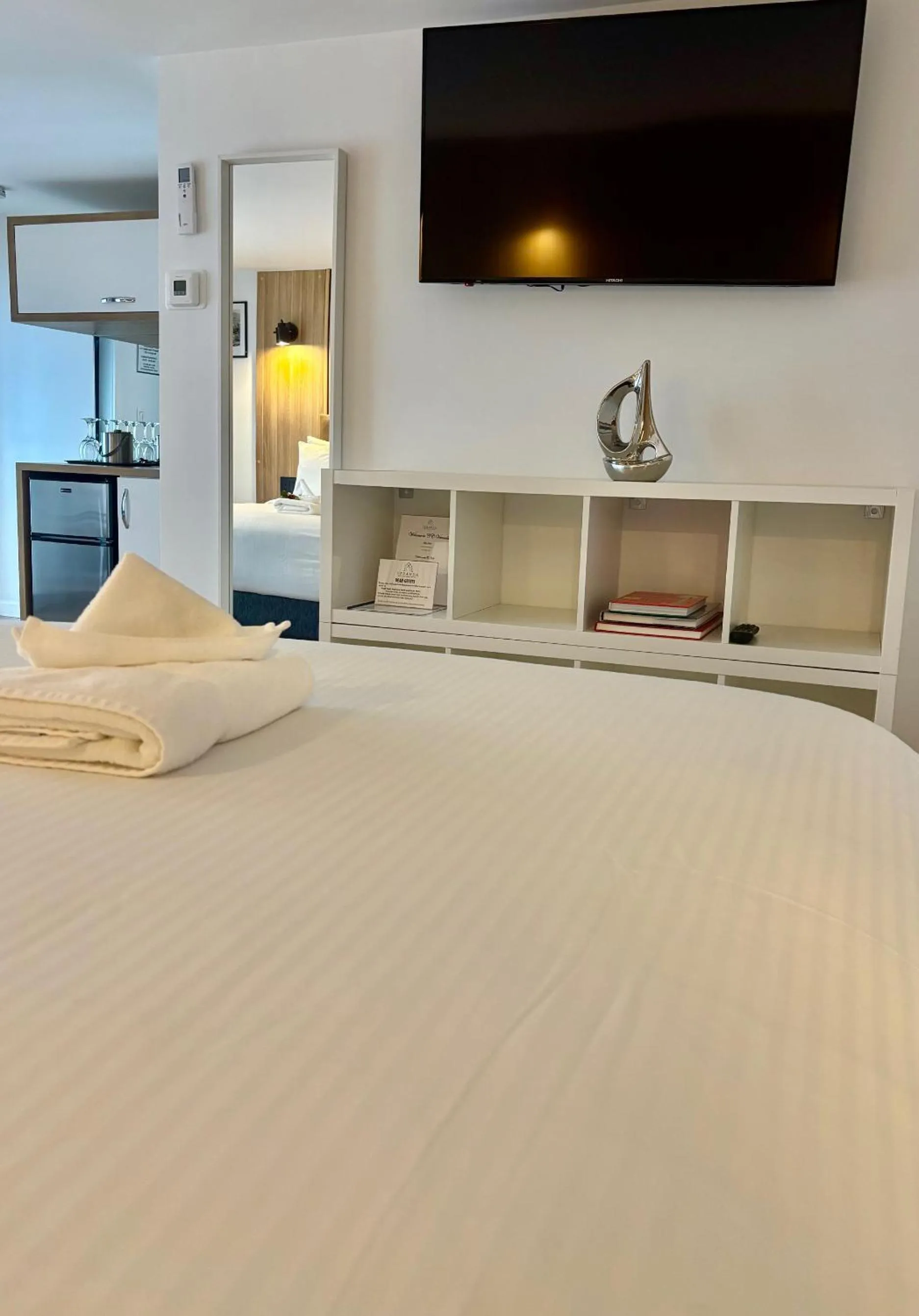 TV and multimedia, Bed in Cape Cod Veranda