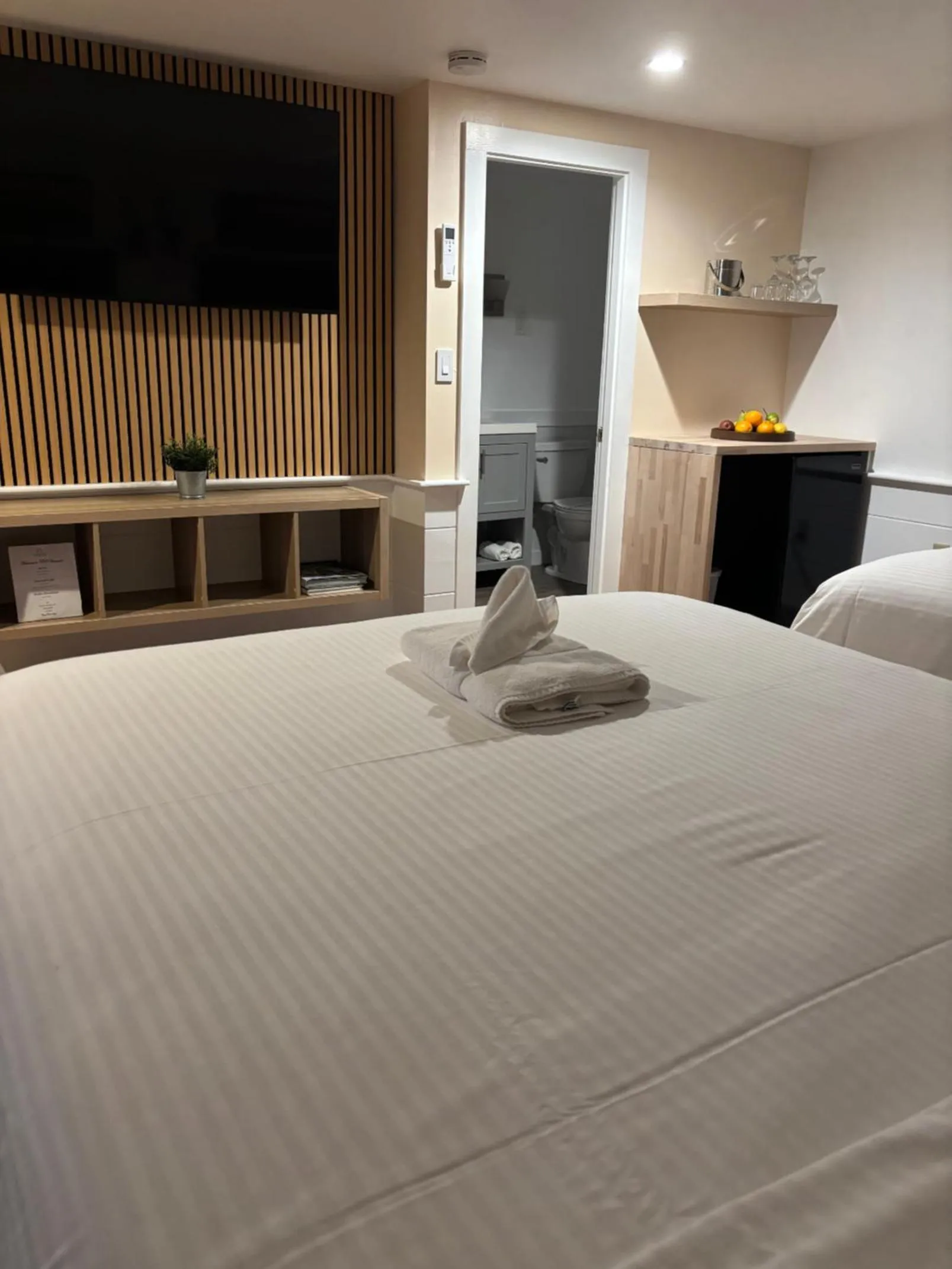 Bed in Cape Cod Veranda