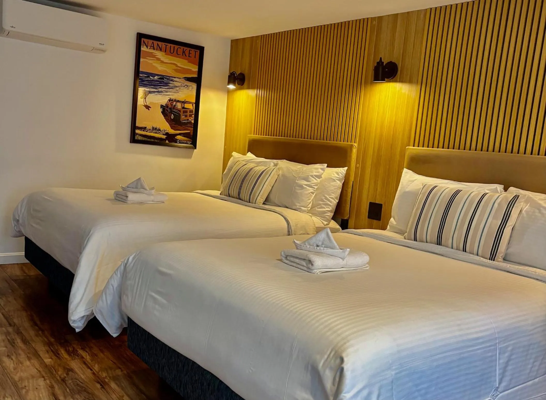 Bed in Cape Cod Veranda