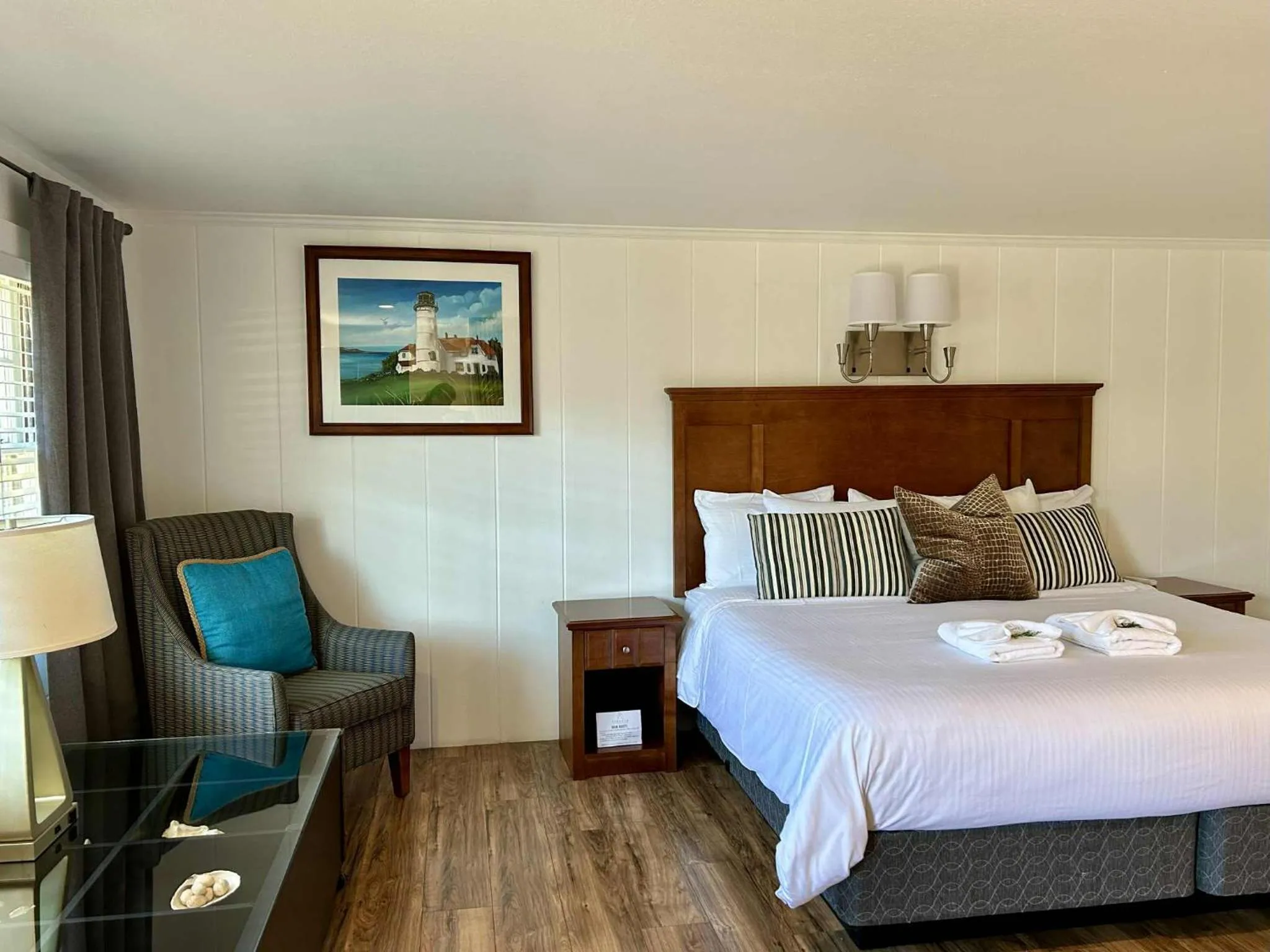 Bed in Cape Cod Veranda