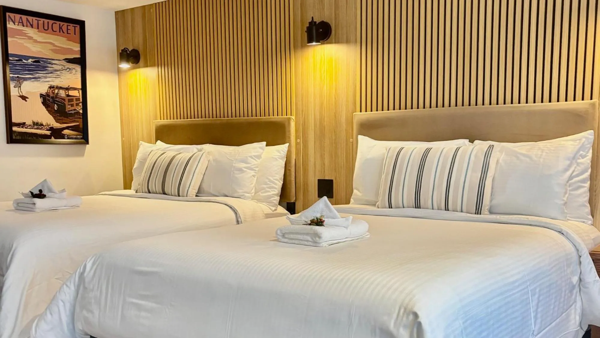 Bed in Cape Cod Veranda