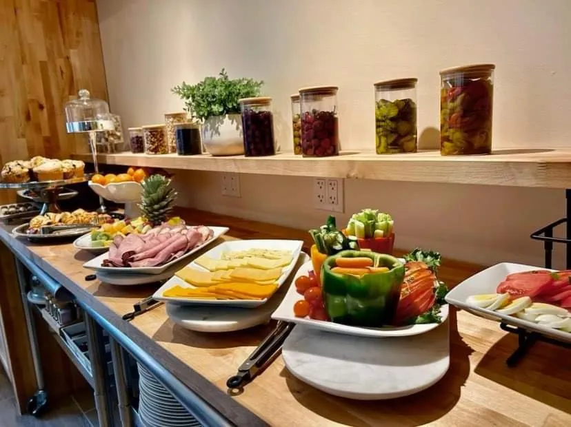 Buffet breakfast in Cape Cod Veranda