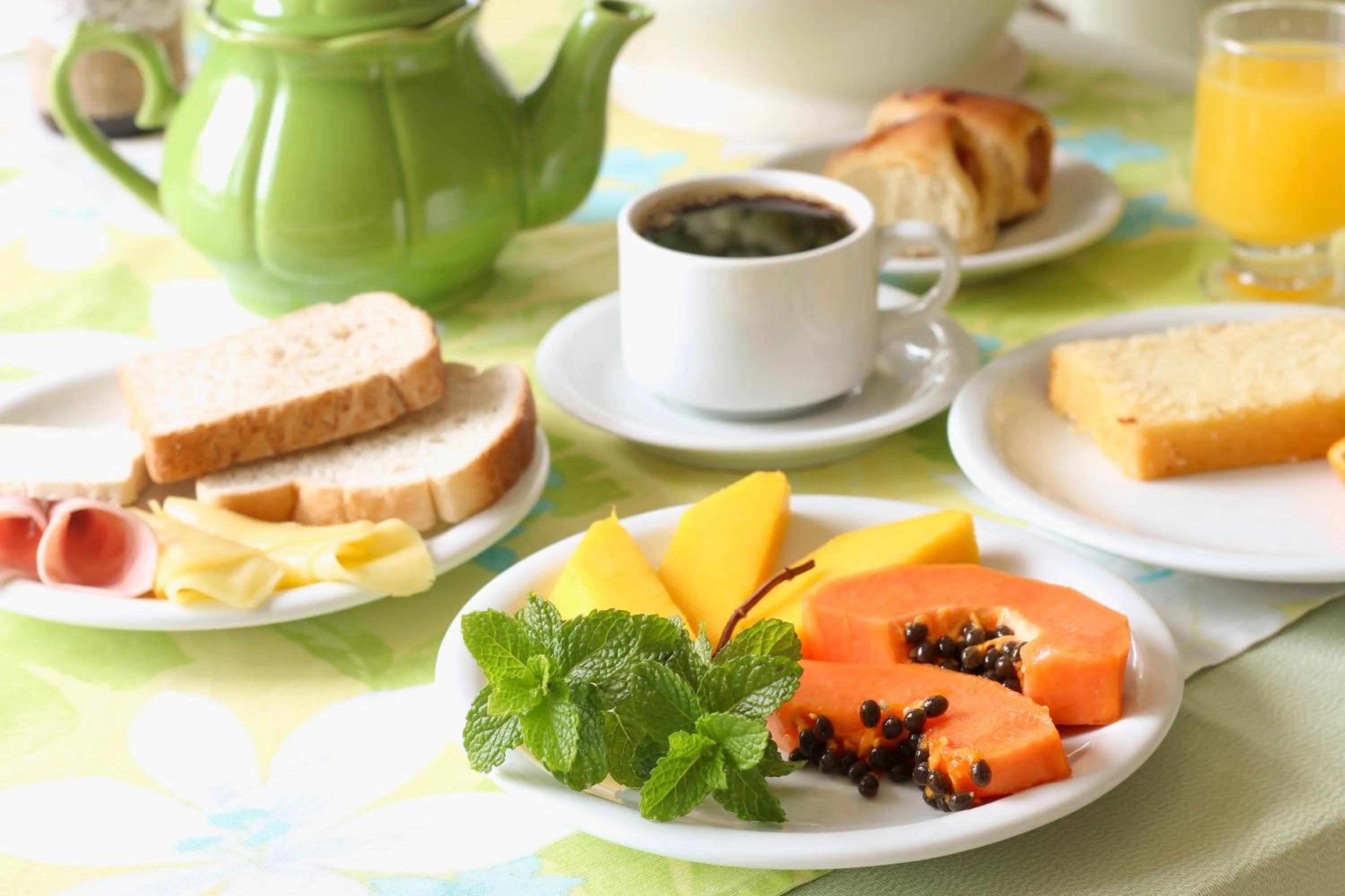 Food close-up in Hotel Porto de Paz - Shantiniketan