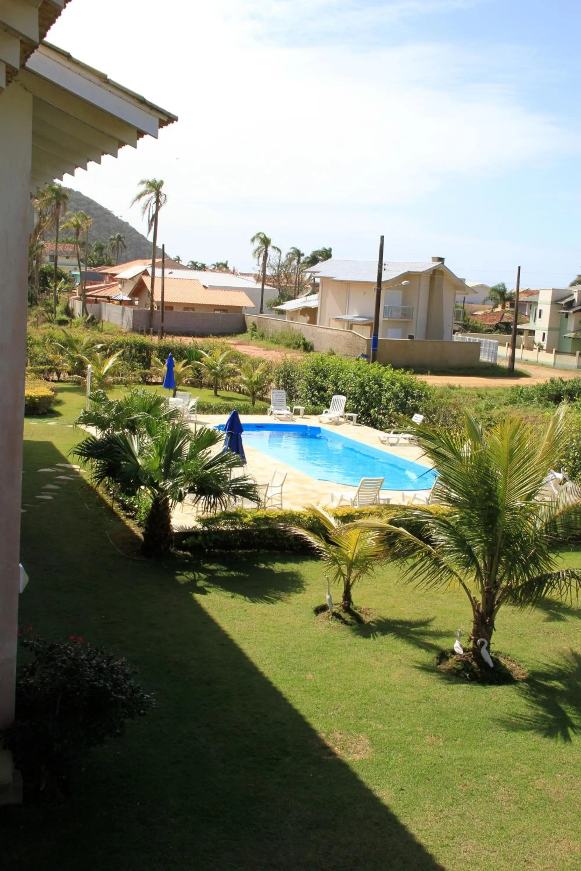 Garden view in Hotel Porto de Paz - Shantiniketan