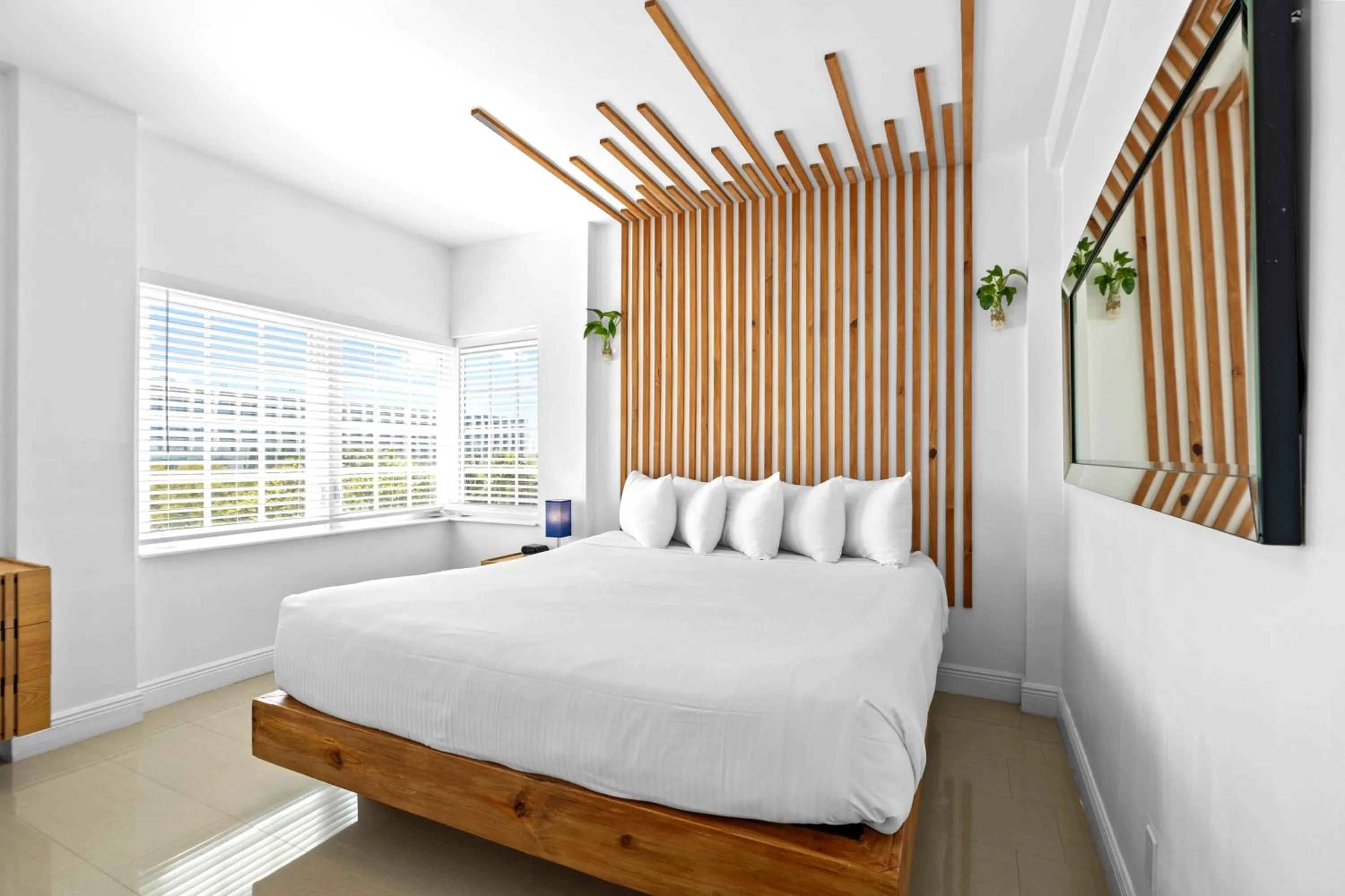 Bed in Hotel Belleza