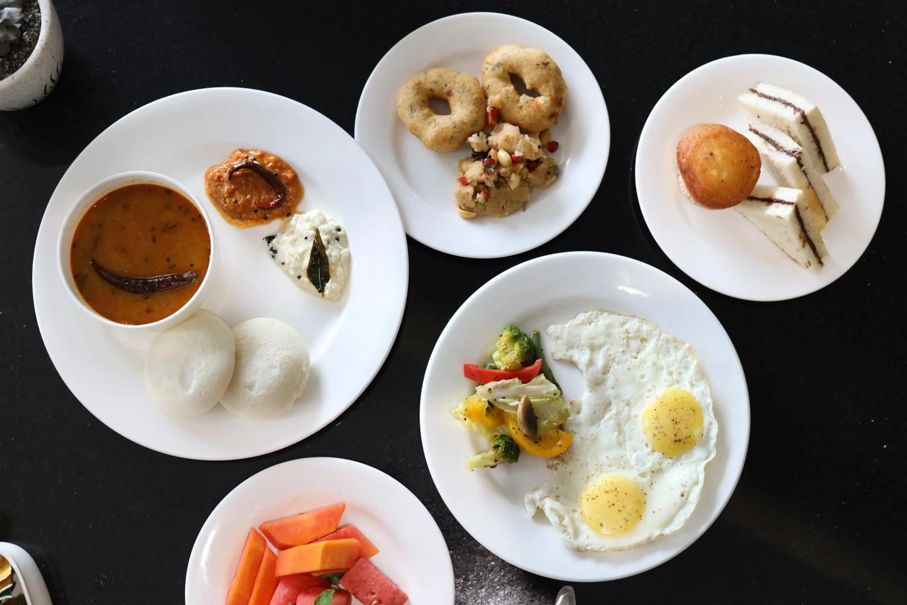 Restaurant/places to eat in Ahuja Residency Mayfield Garden